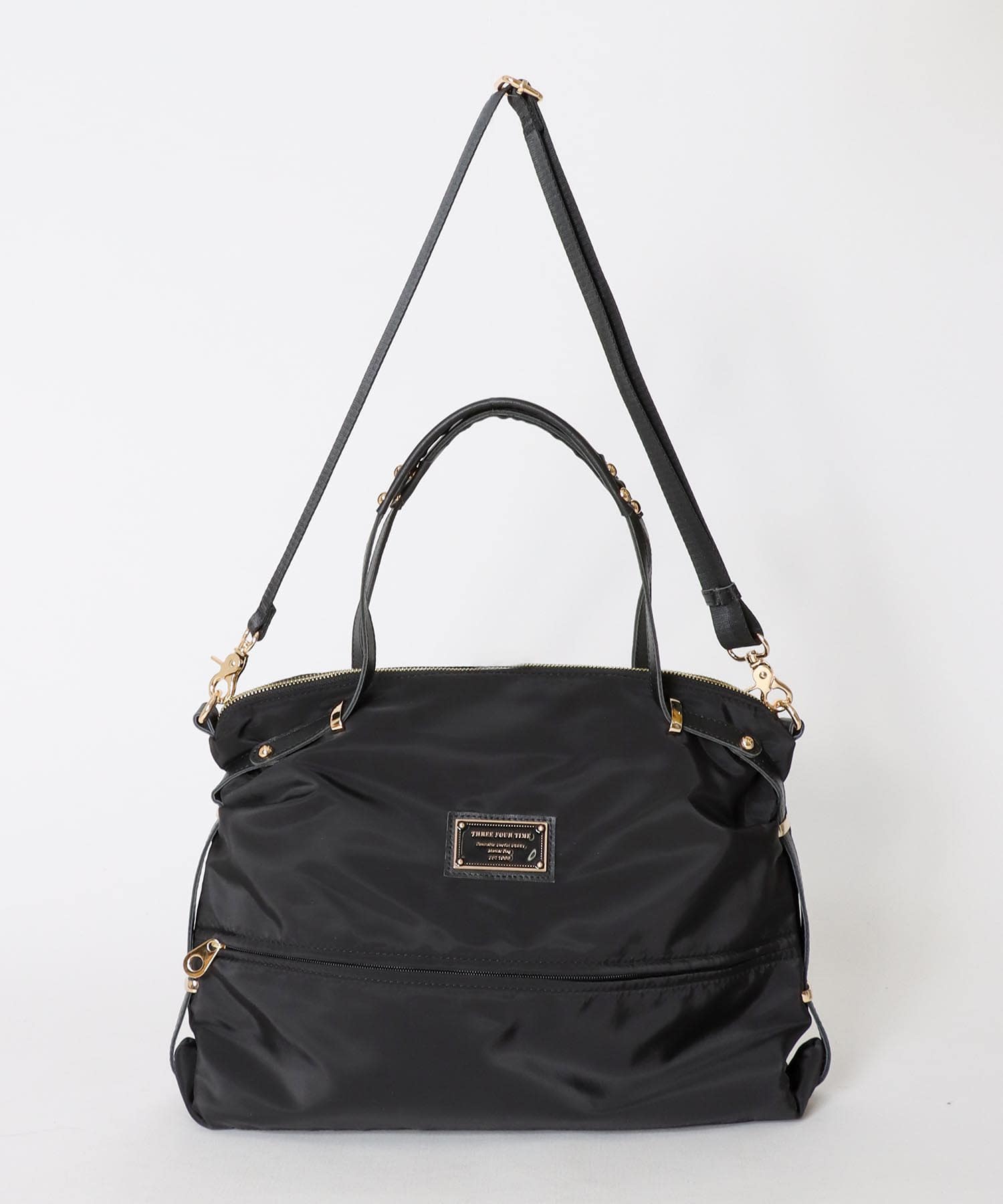 トリムレザージッパーポケットナイロンＢＡＧ