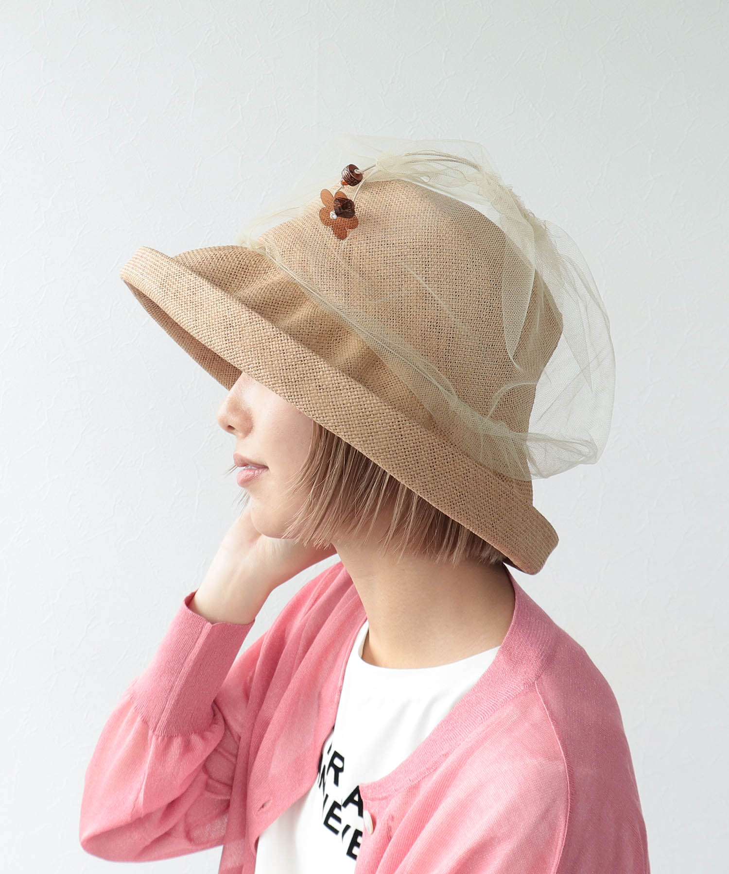 ＜一部店舗・WEB限定＞Palm leaves Hat