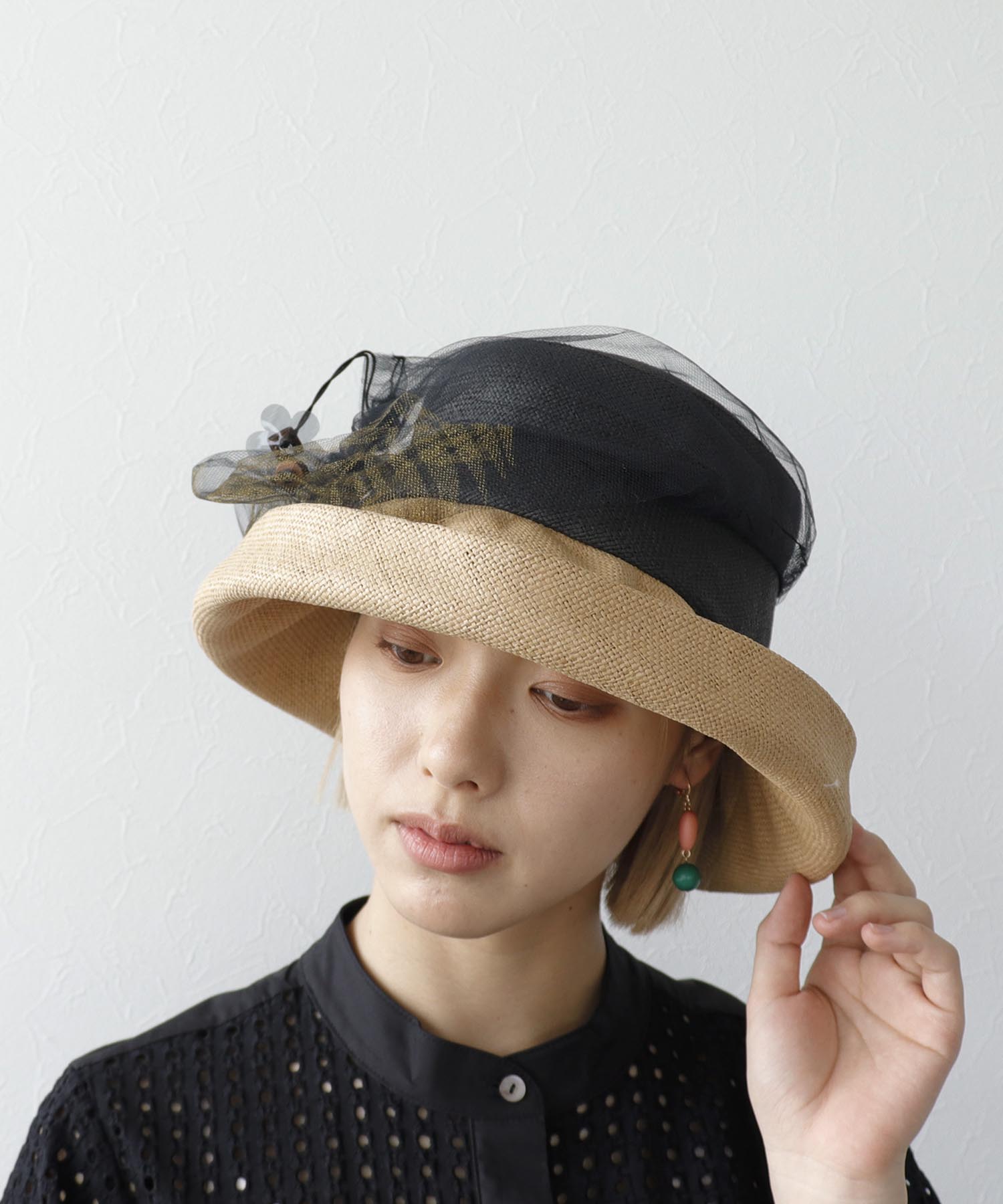 ＜一部店舗・WEB限定＞Palm leaves Hat