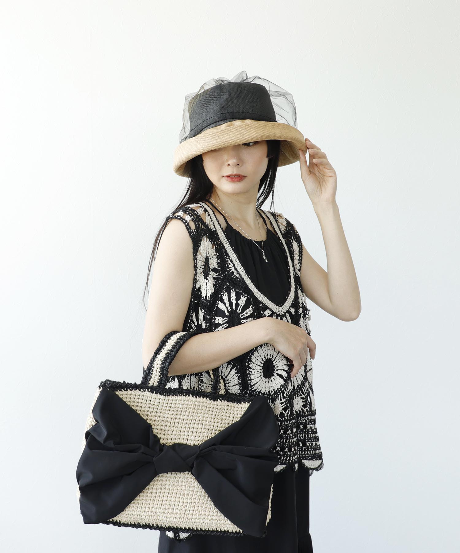＜一部店舗・WEB限定＞Palm leaves Hat
