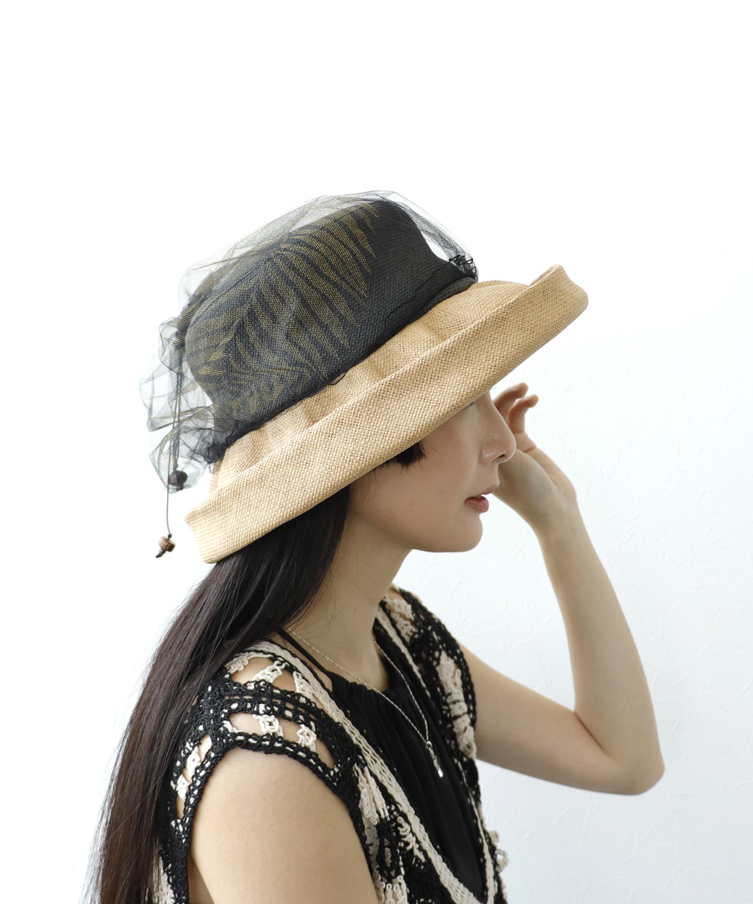 ＜一部店舗・WEB限定＞Palm leaves Hat