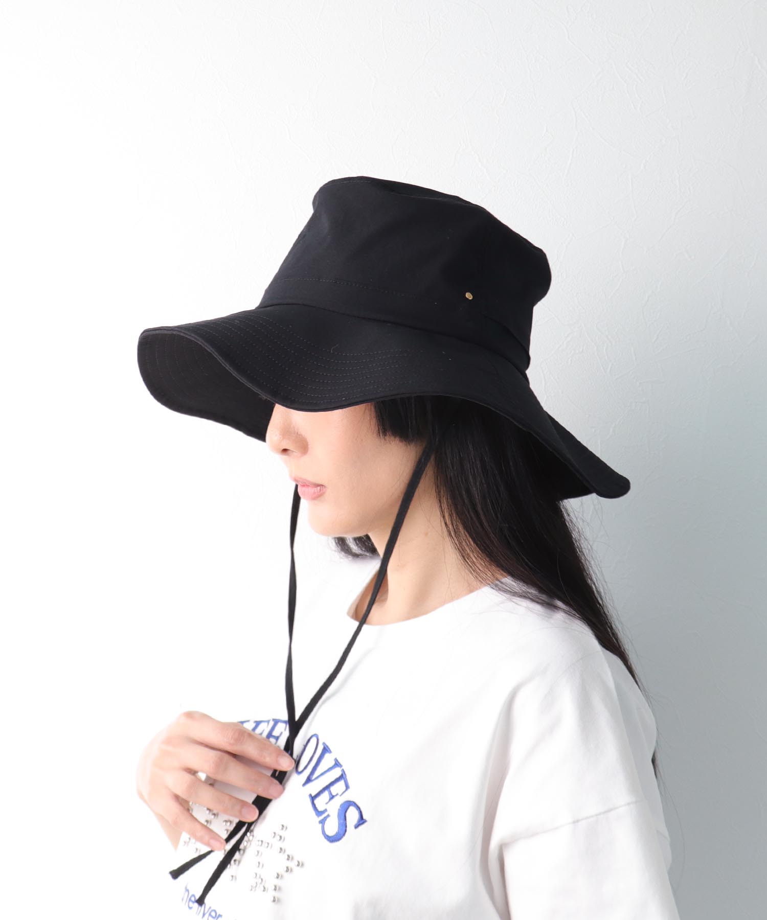 UVケアアジャスターストロール撥水HAT