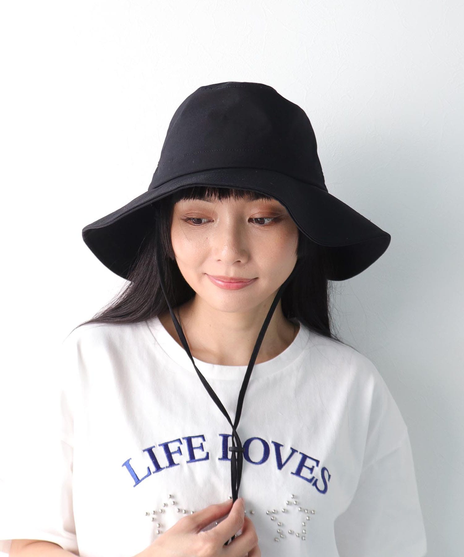 UVケアアジャスターストロール撥水HAT