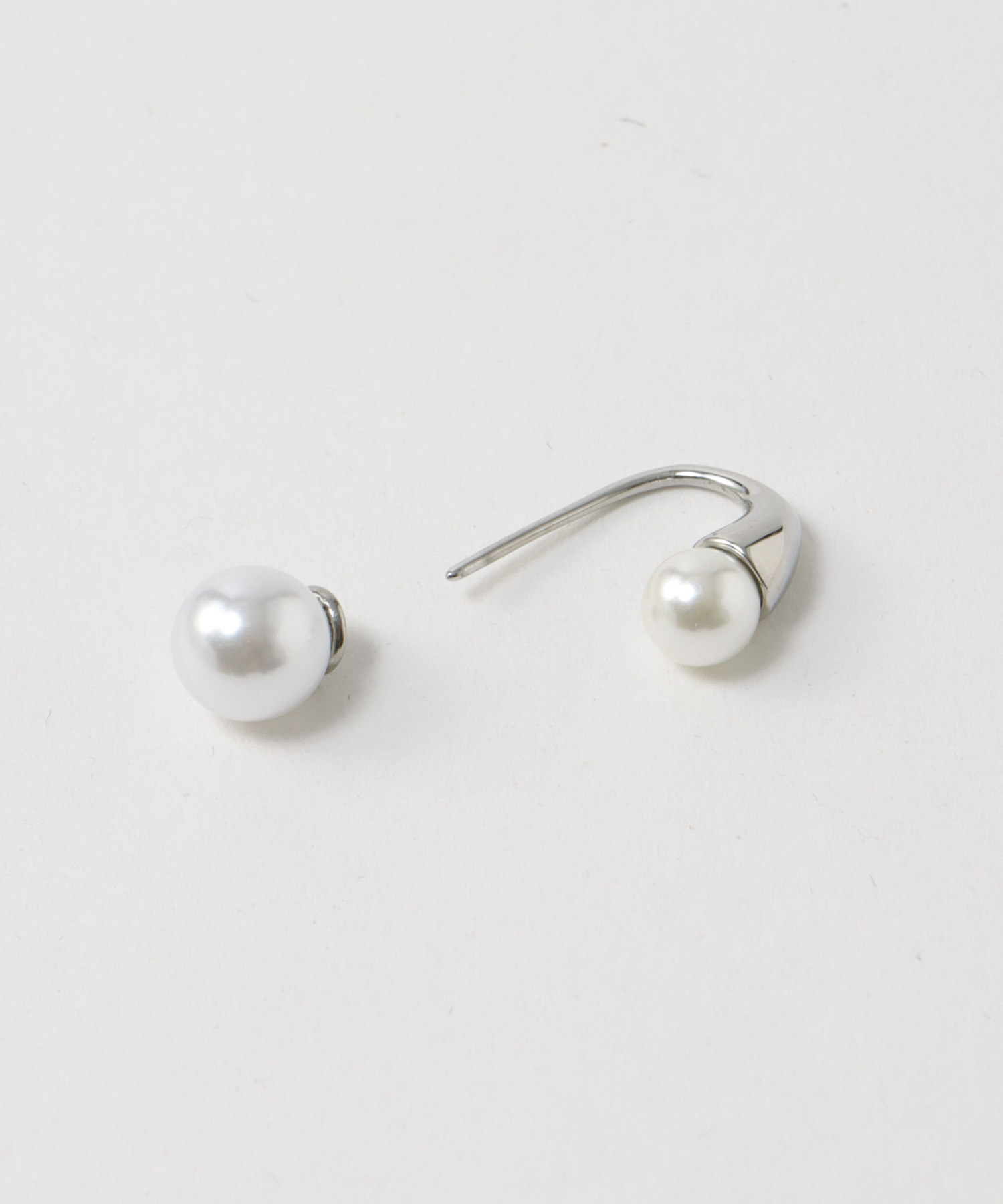 パールフック×パールキャッチステンレスピアス
