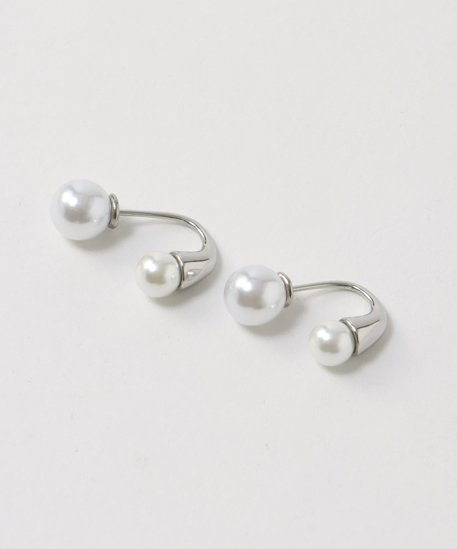 パールフック×パールキャッチステンレスピアス