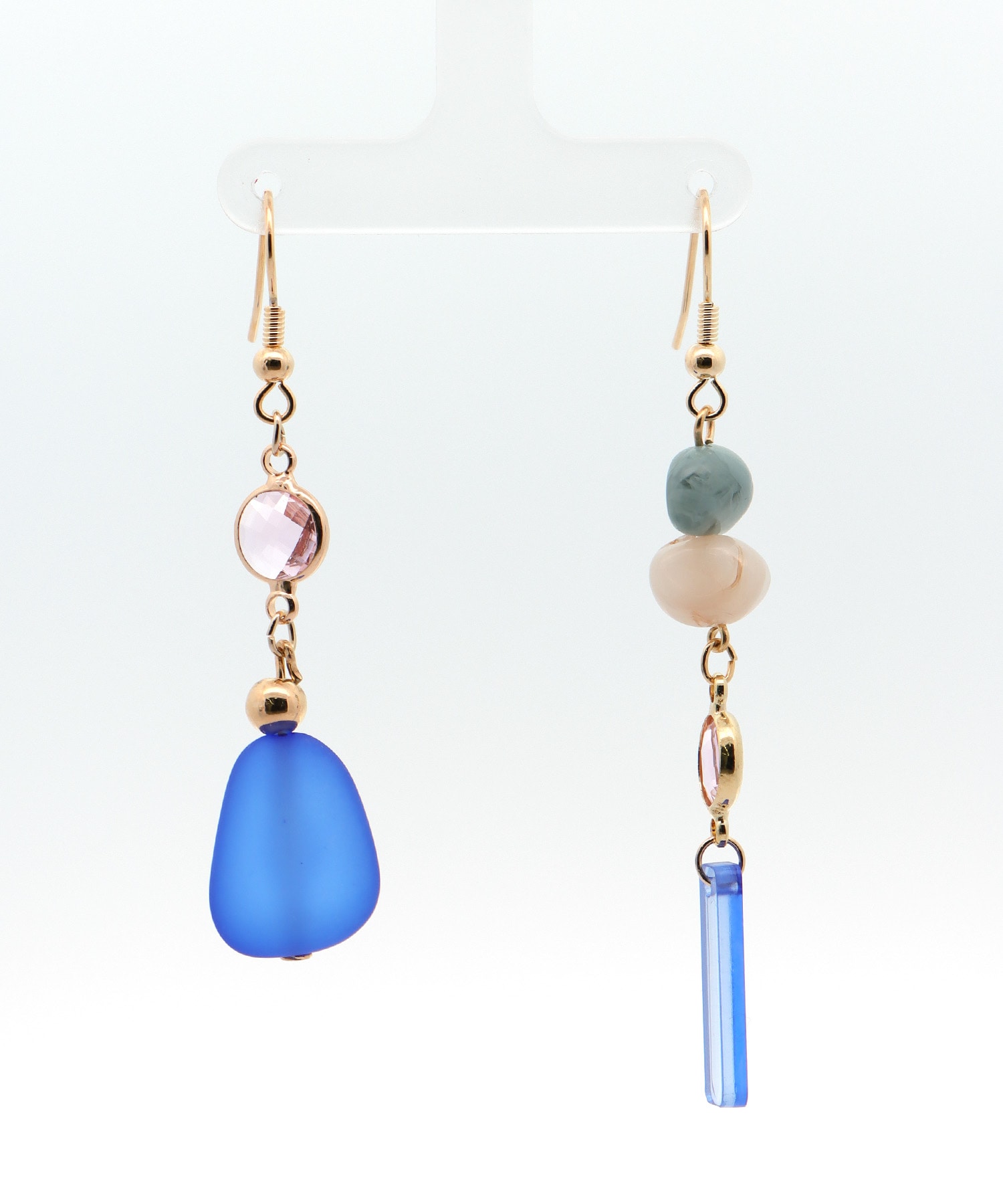 カラーマルチアシメピアス