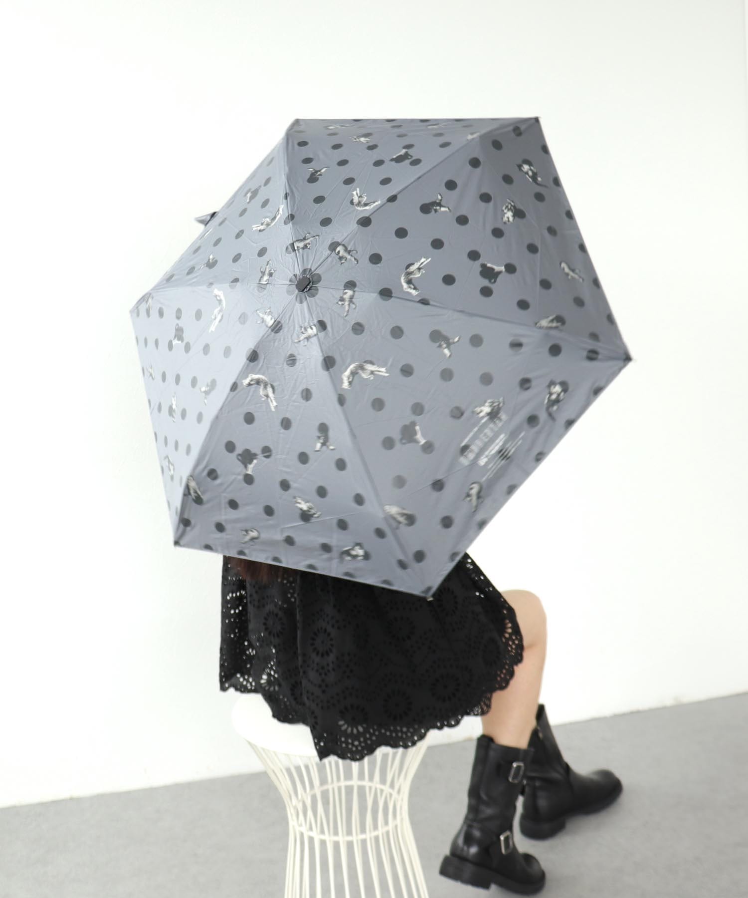 【沖昌之×Wpc.】≪晴雨兼用＆遮光≫アンブレニャンドットmini