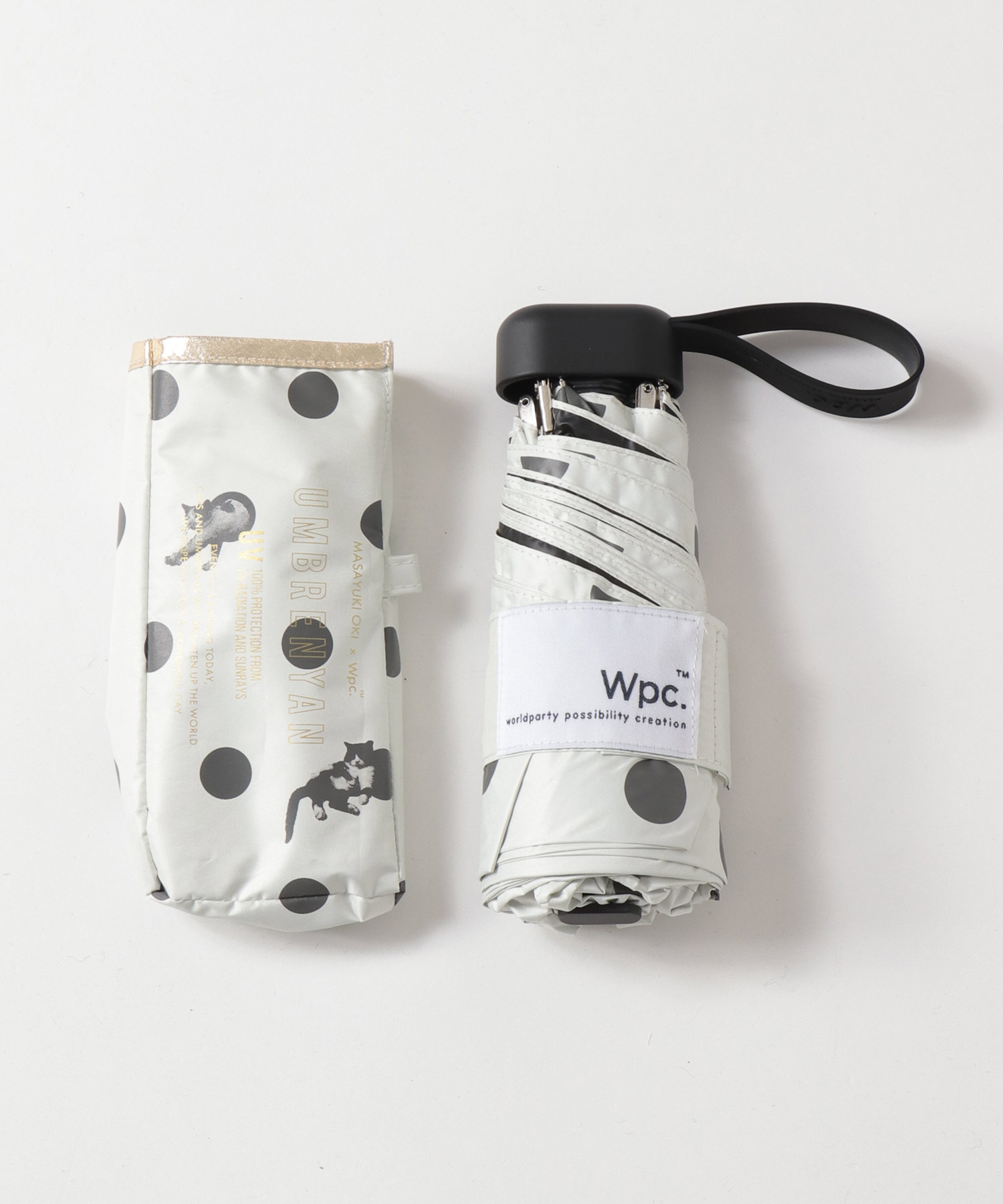 【沖昌之×Wpc.】≪晴雨兼用＆遮光≫アンブレニャンドットmini