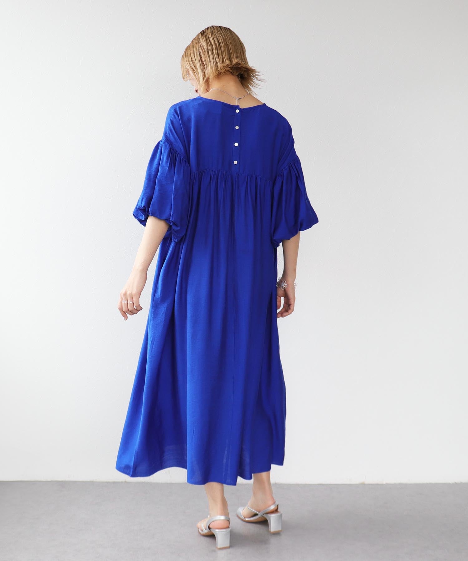 ≪WEB先行発売≫袖ボリュームワンピース