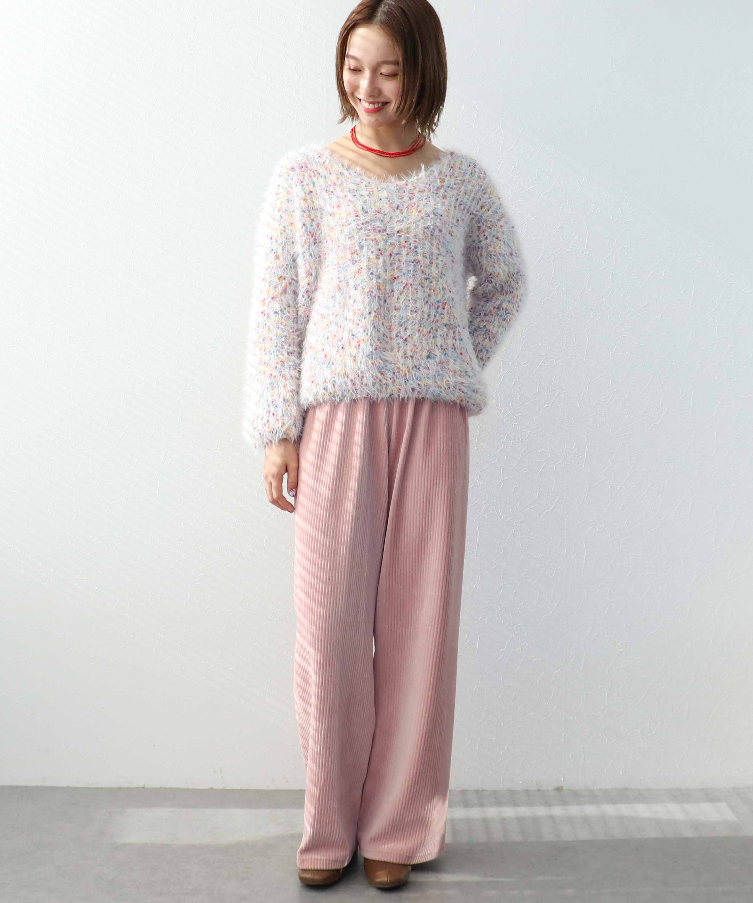 ソフトコーデュロイパンツ