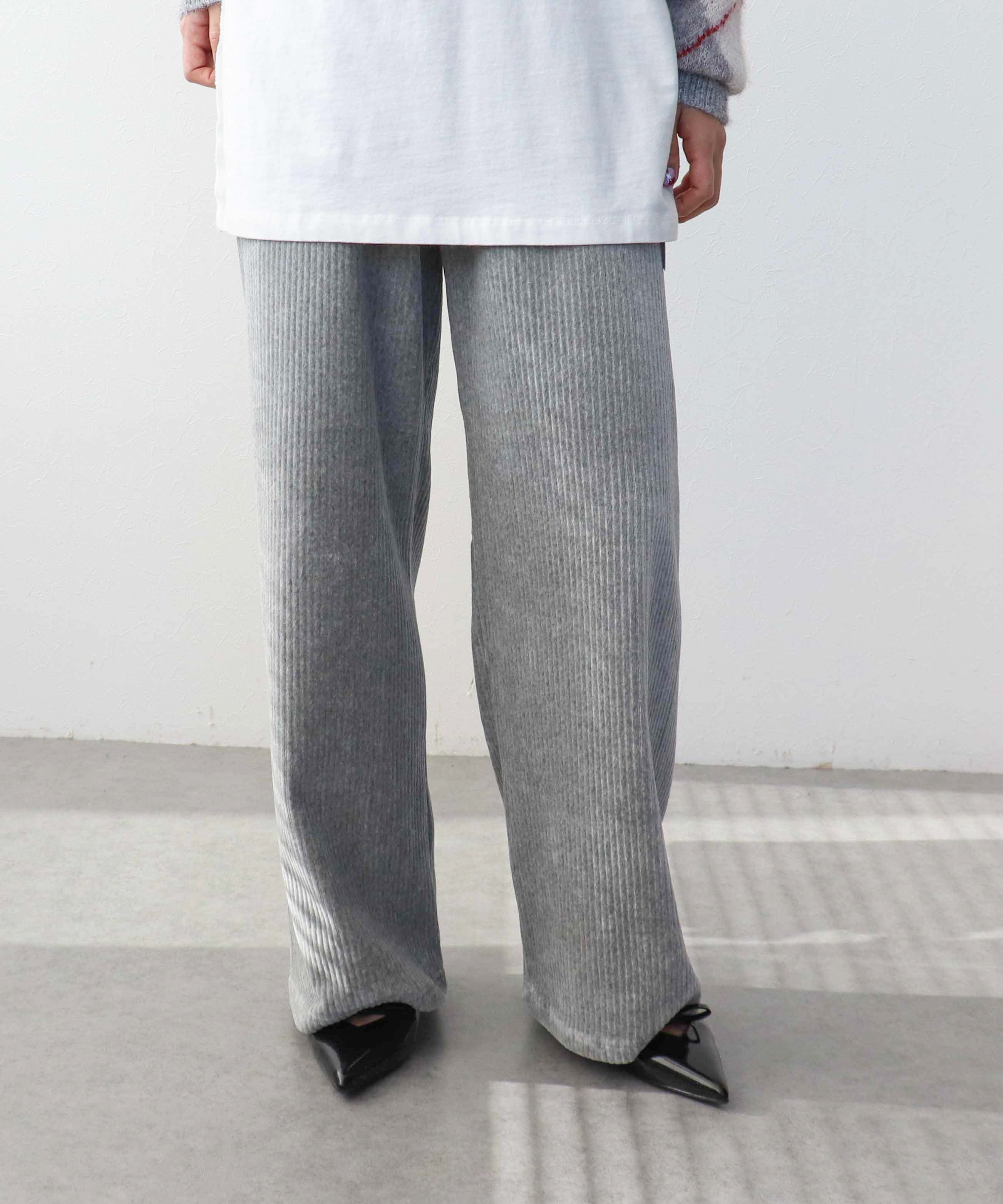 ソフトコーデュロイパンツ
