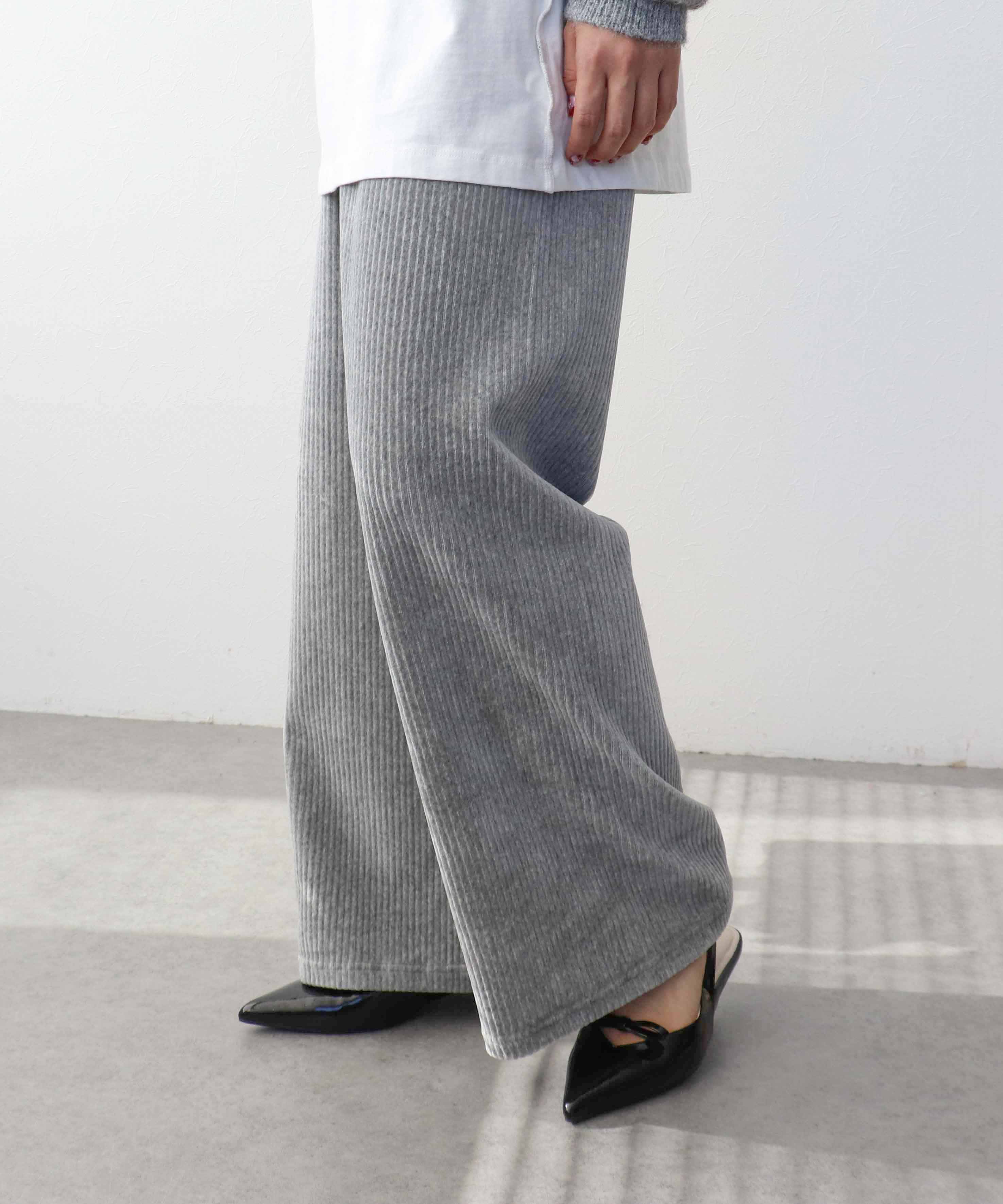 ソフトコーデュロイパンツ