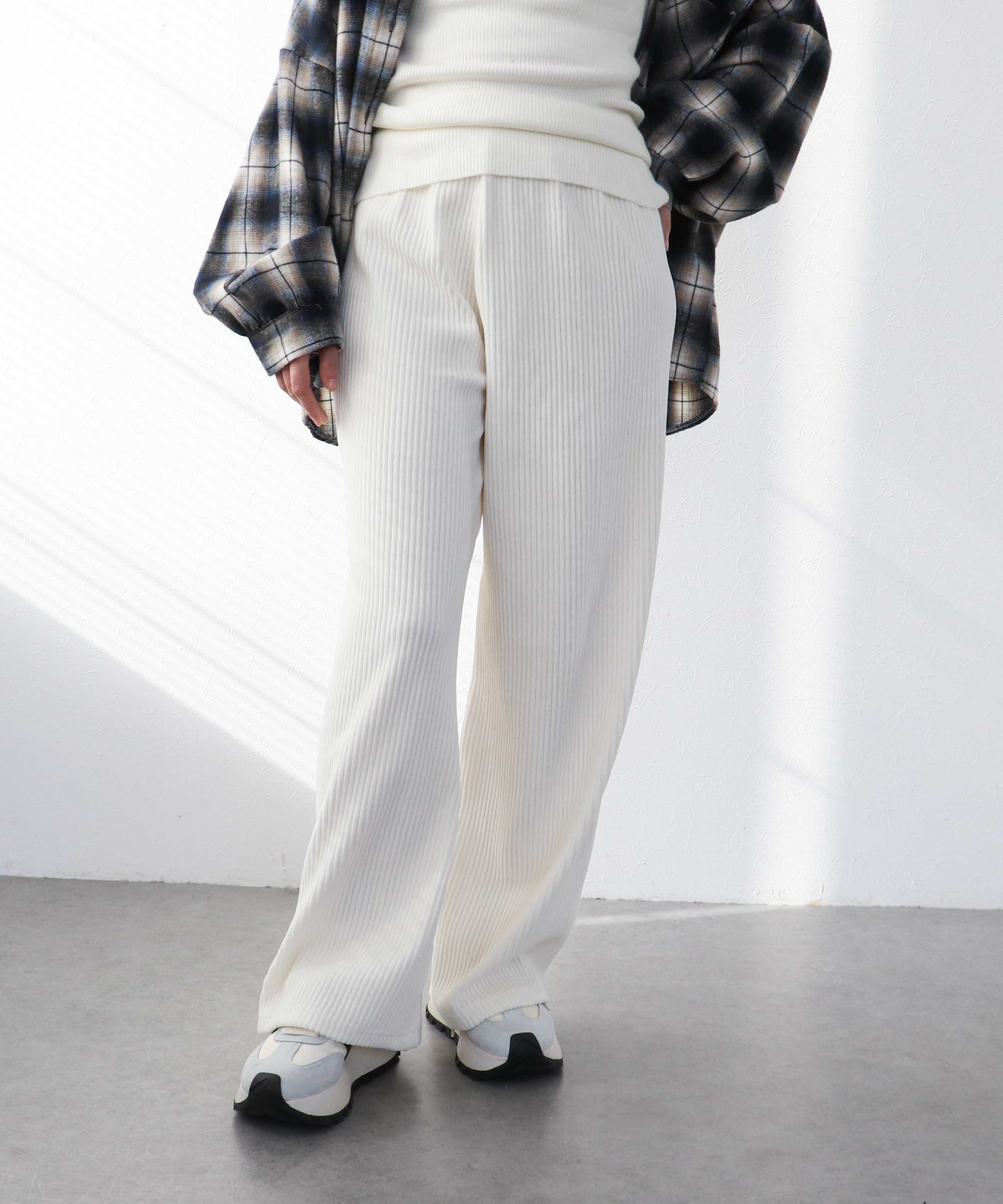 ソフトコーデュロイパンツ