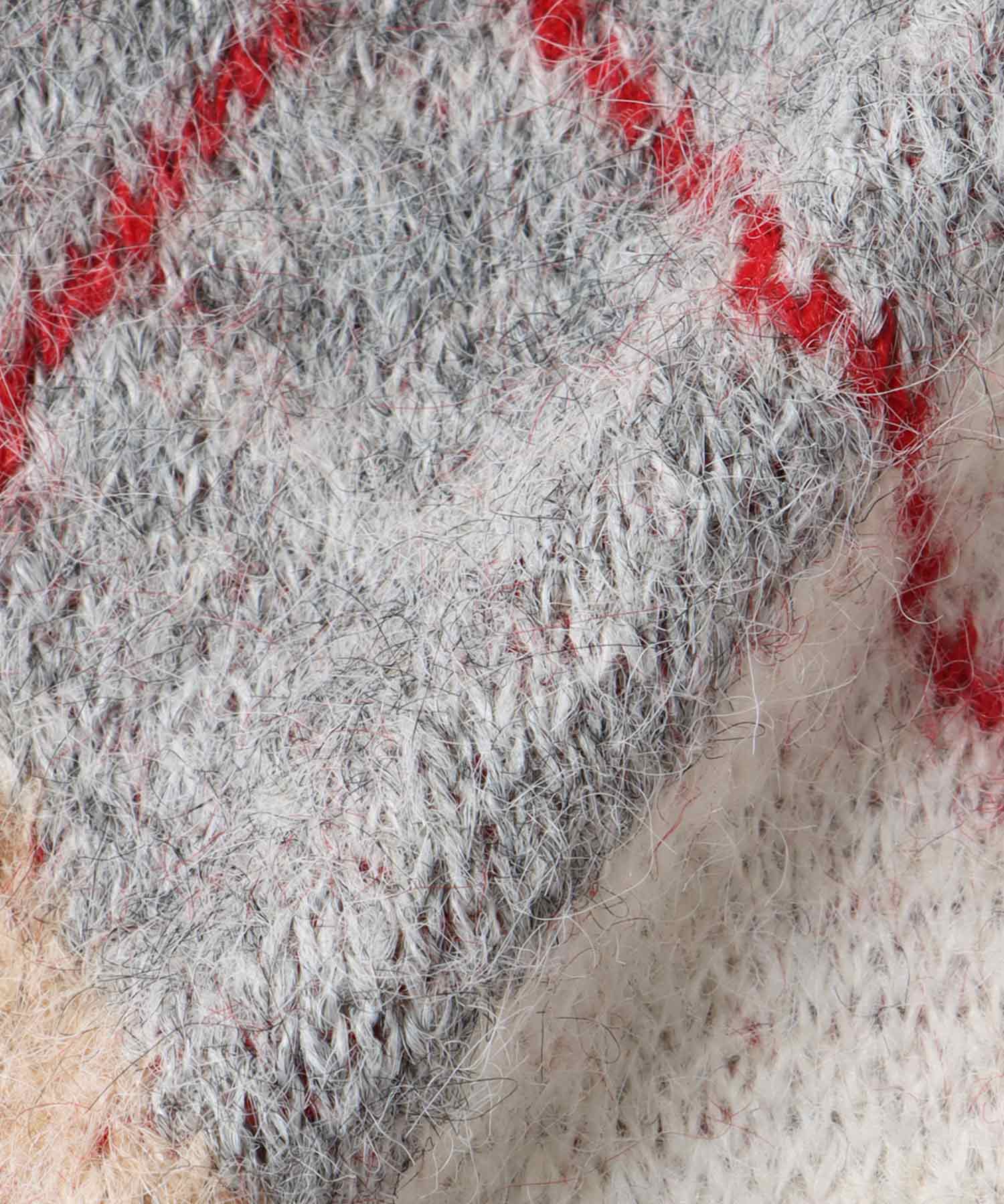 アーガイル柄カーディガン