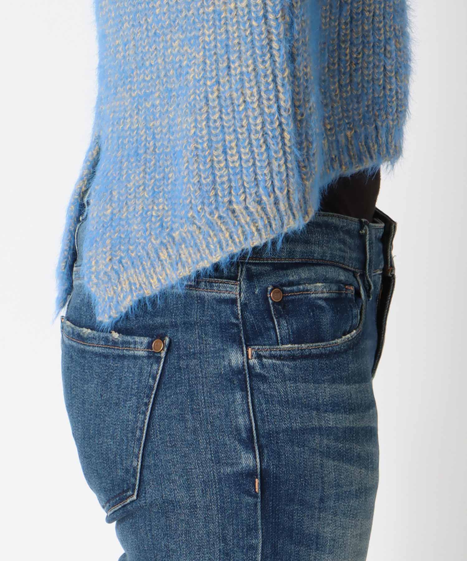 バックスリットシャギープルオーバー