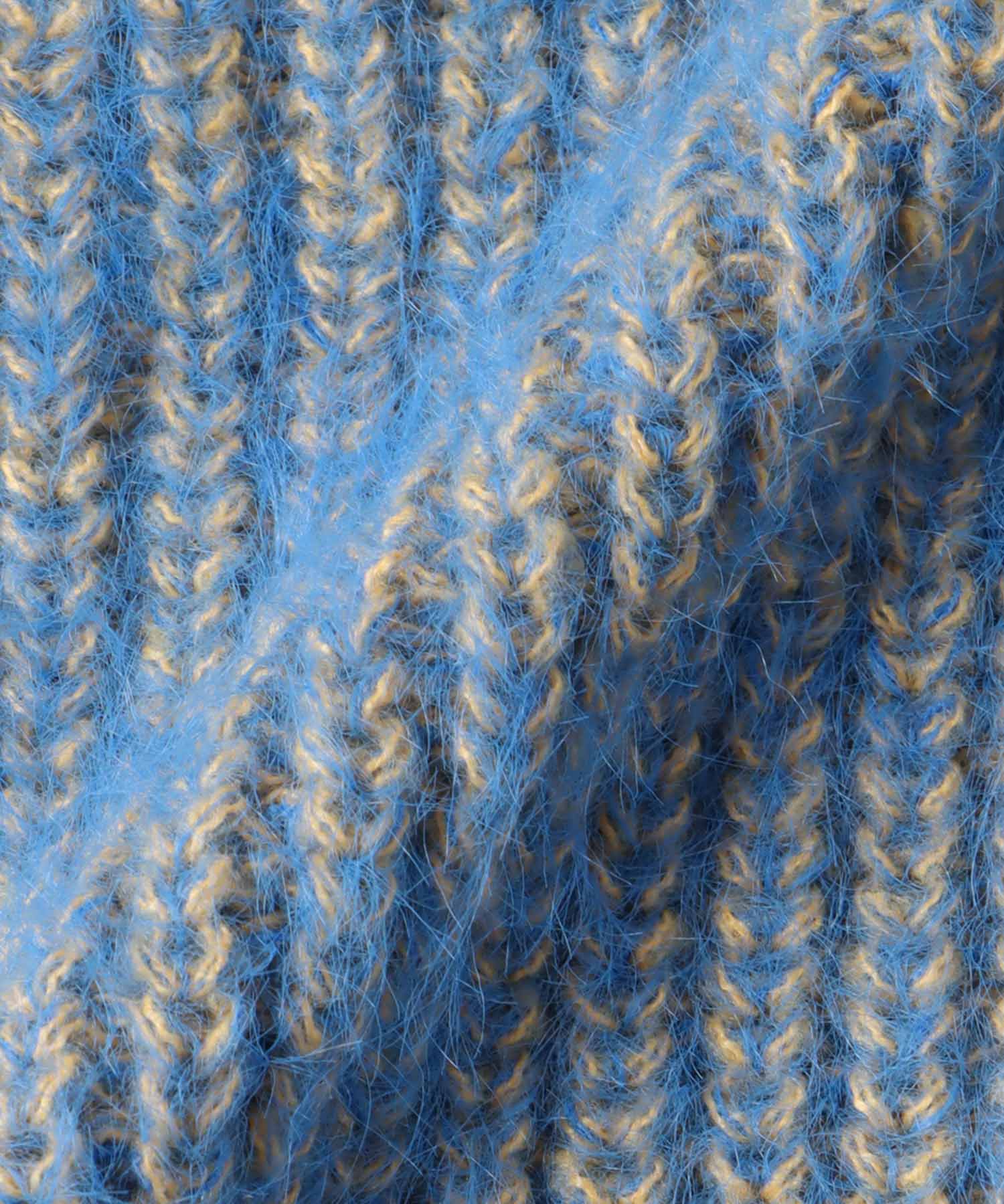 バックスリットシャギープルオーバー