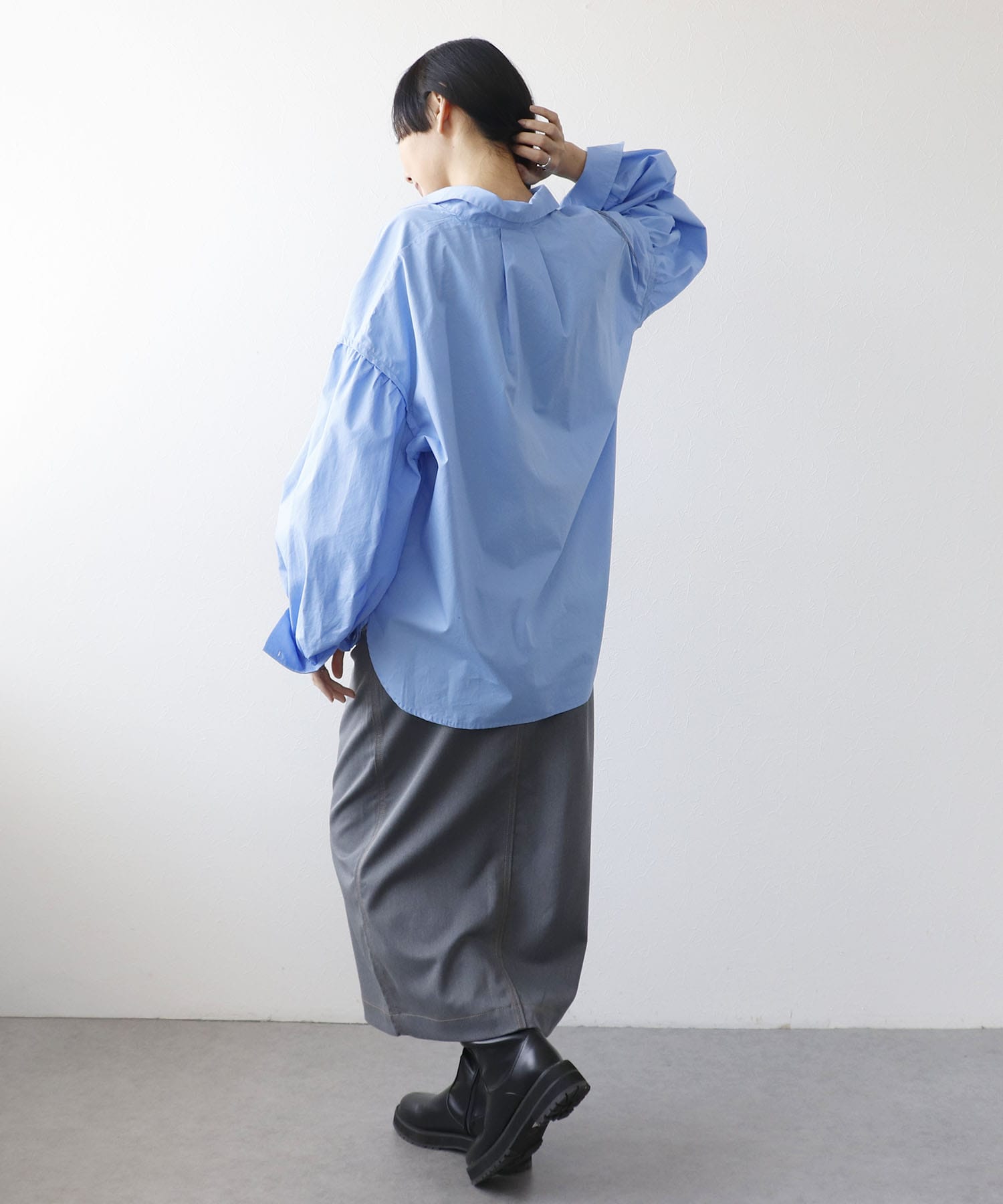 ＜一部店舗・WEB限定＞デニムドッキングスカート