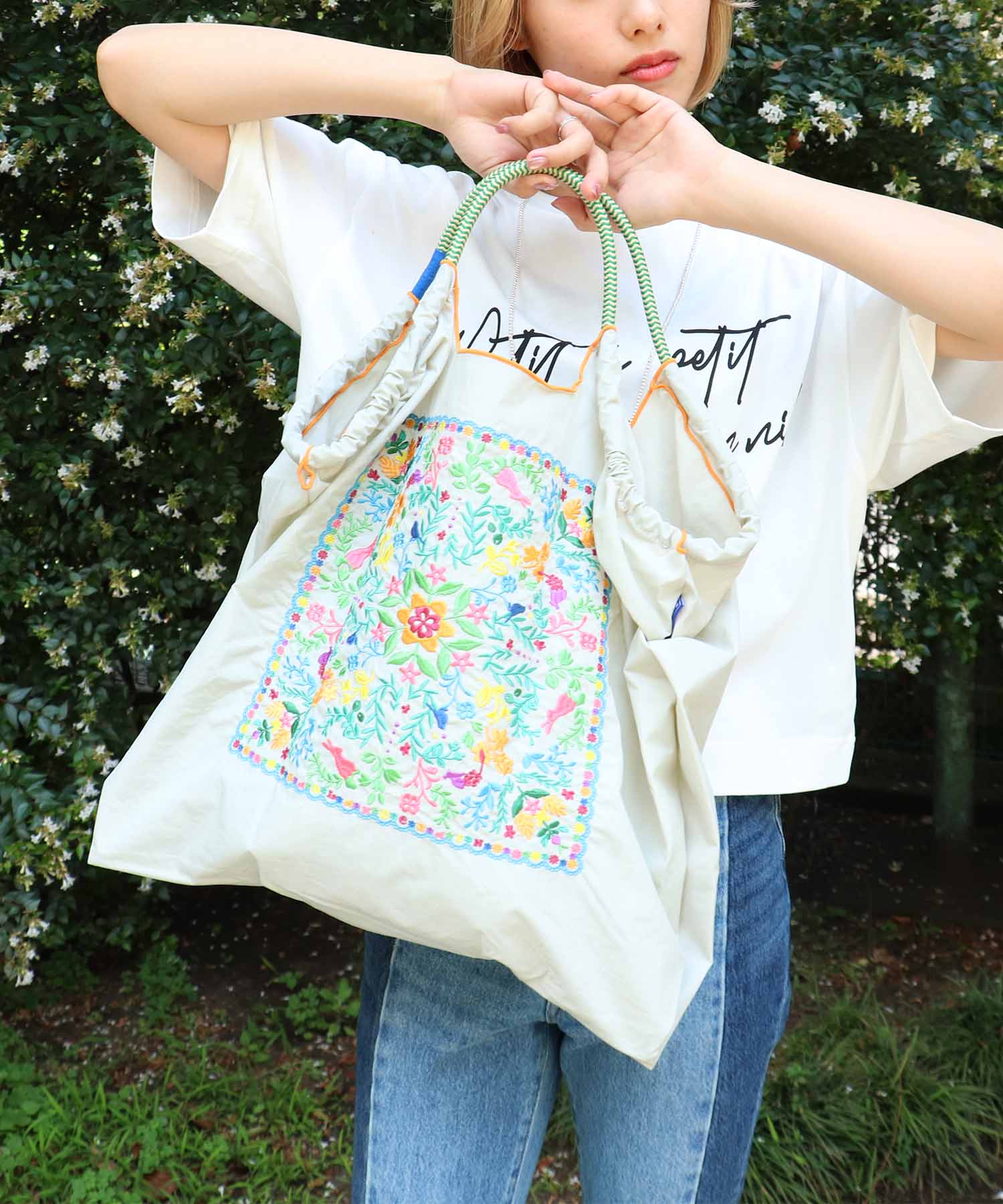＜一部店舗・WEB限定＞【Ball&Chain】flower bandana ＜L＞