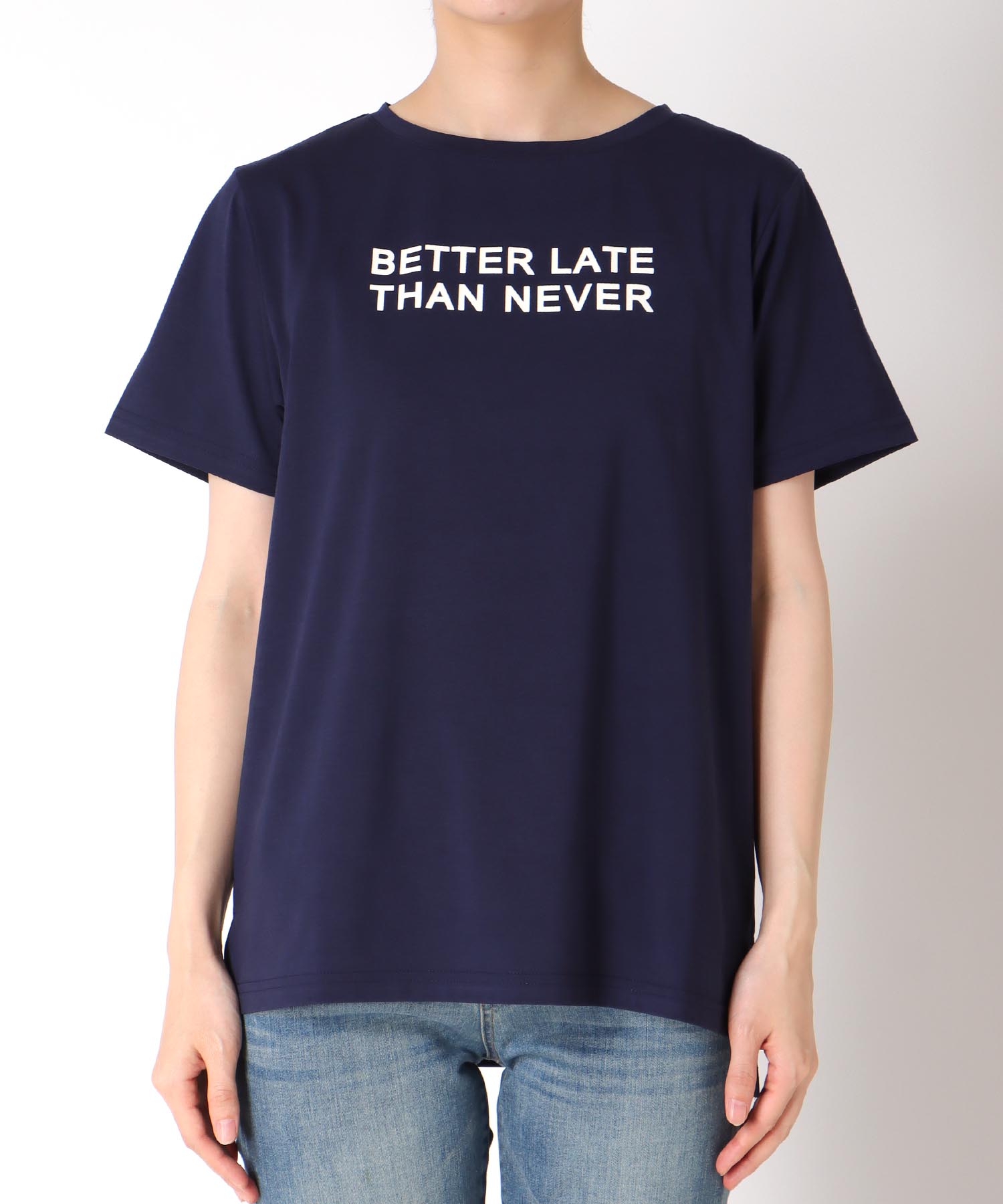 フロッキーロゴプリントTシャツ