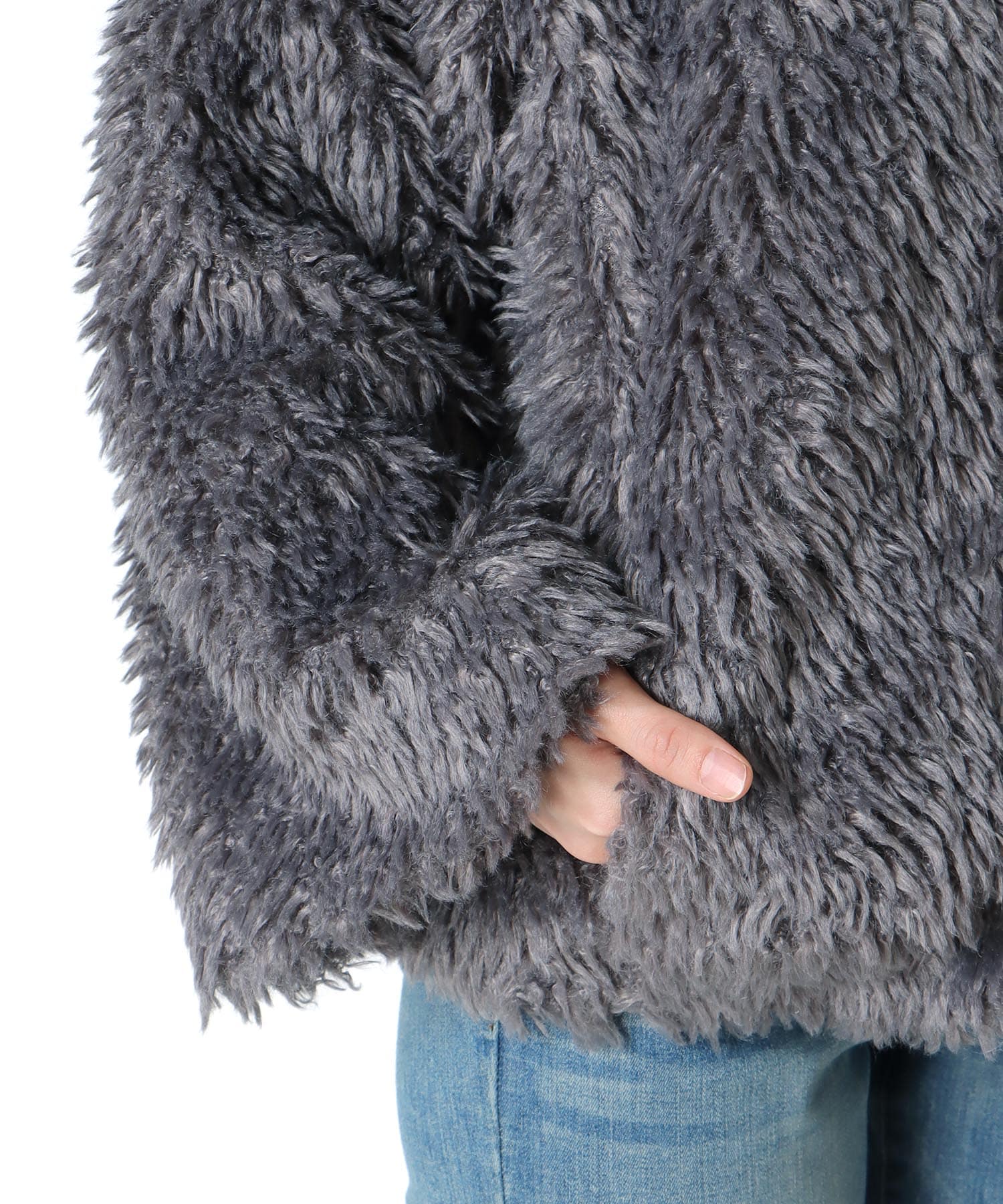 カールフェイクファーコート