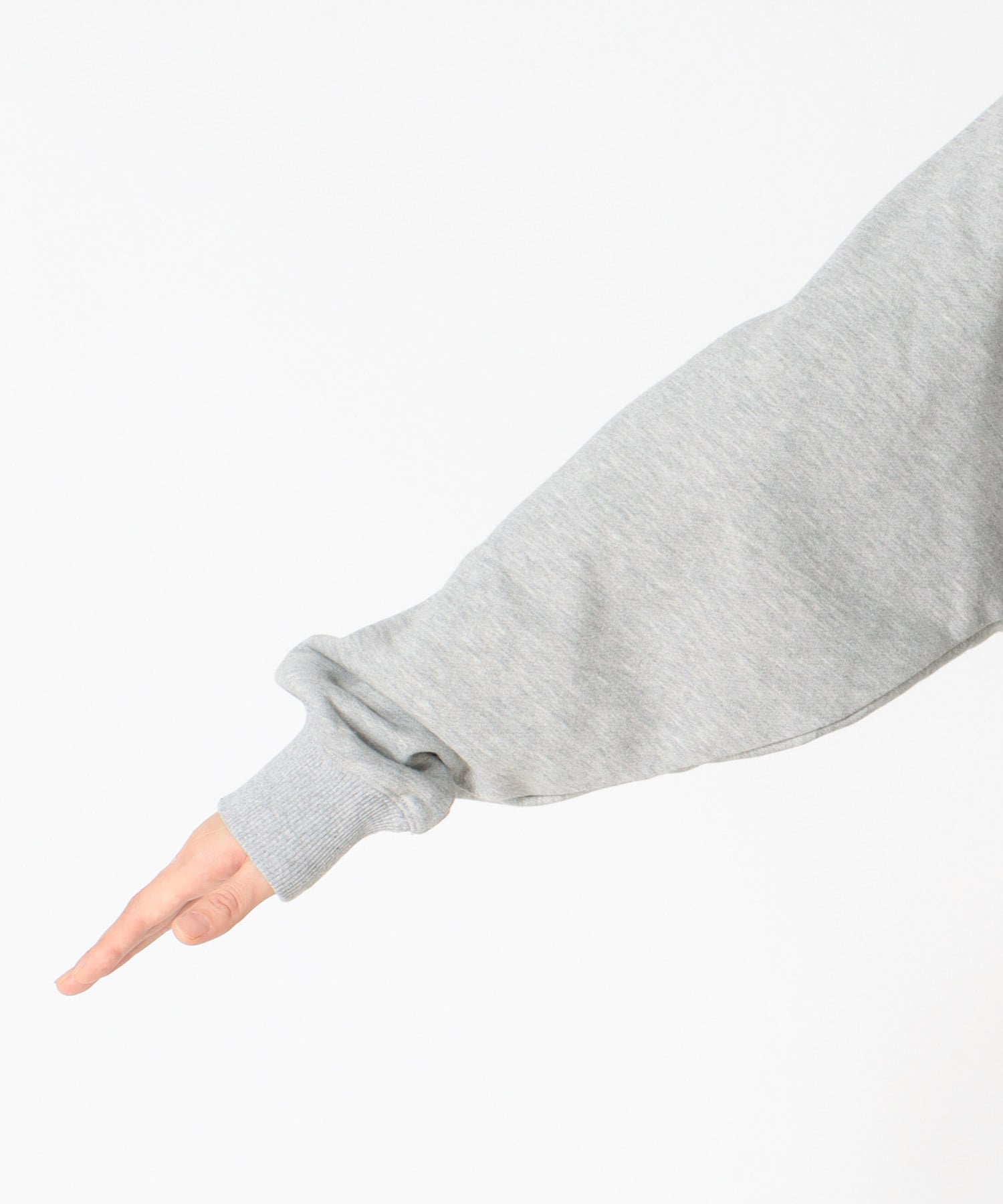 《WEB先行発売》シャツリメイク風カレッジロゴプルオーバー