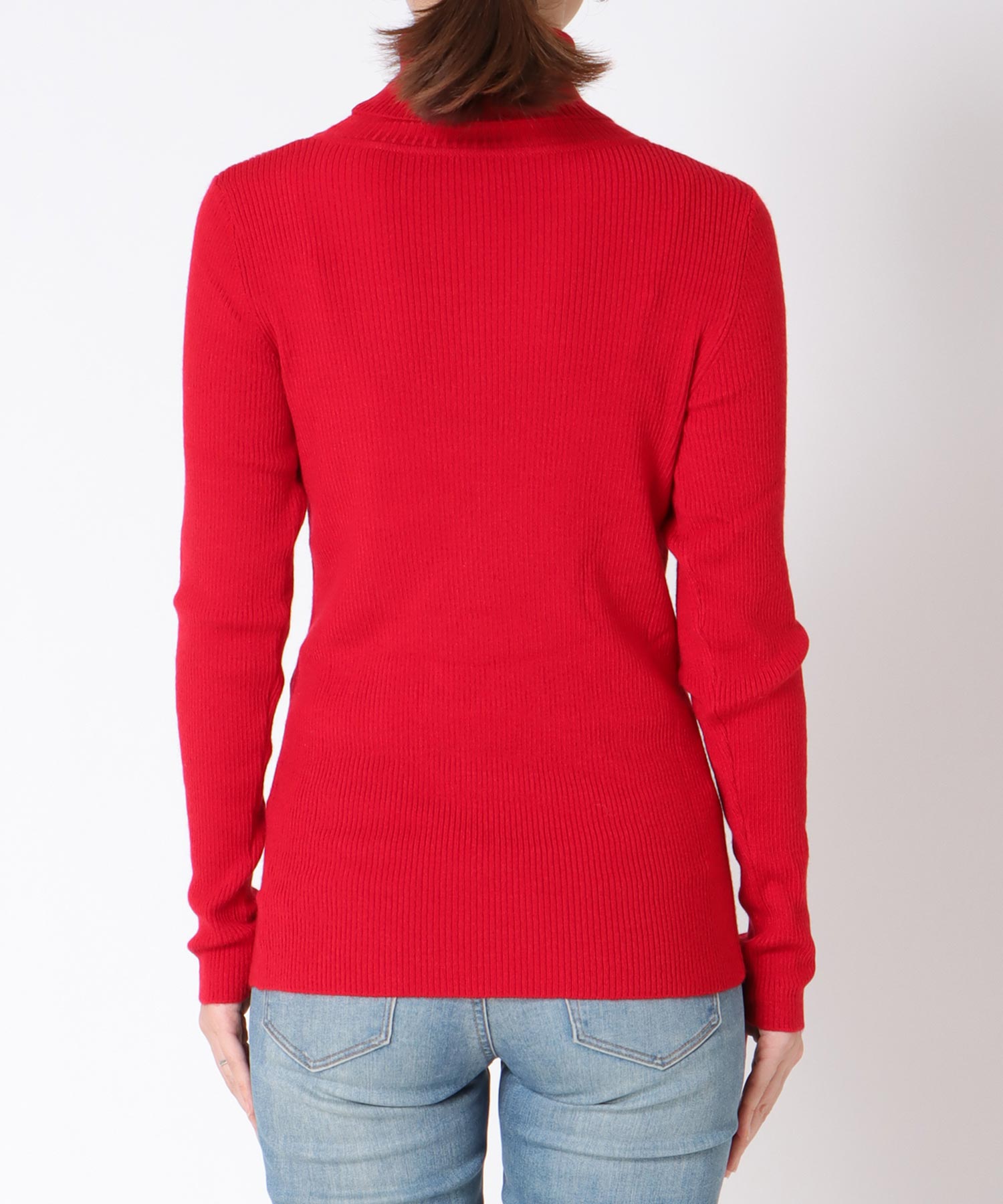 カラーリブタートルネックプルオーバーⅡ