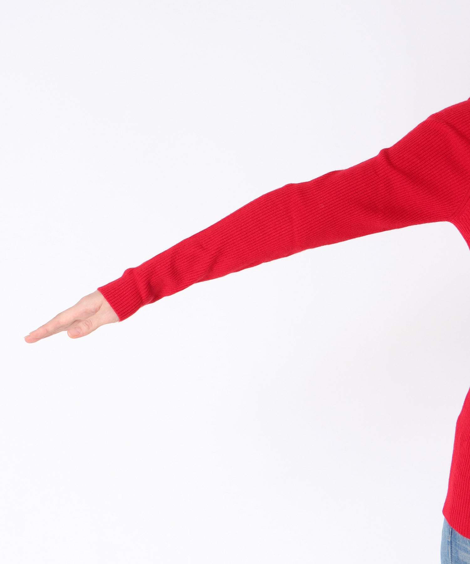 カラーリブタートルネックプルオーバーⅡ