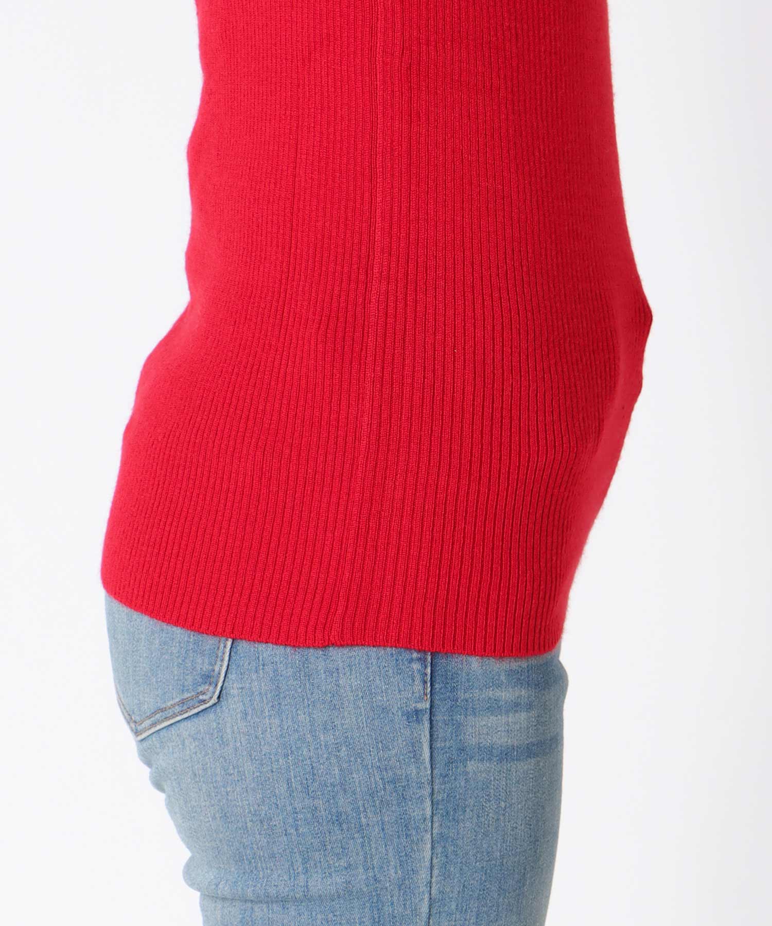 カラーリブタートルネックプルオーバーⅡ