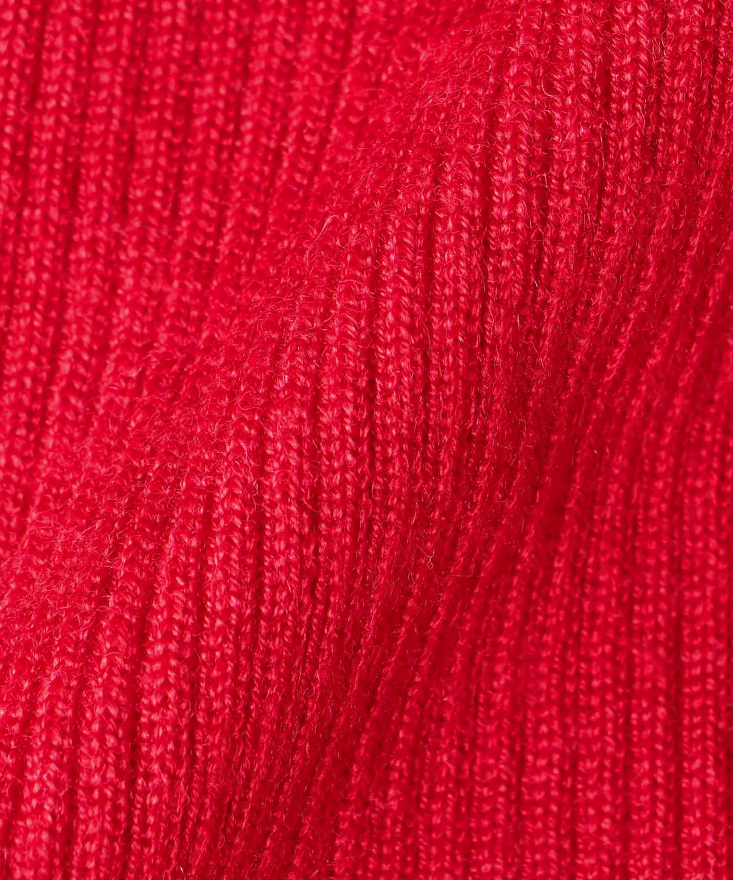 カラーリブタートルネックプルオーバーⅡ