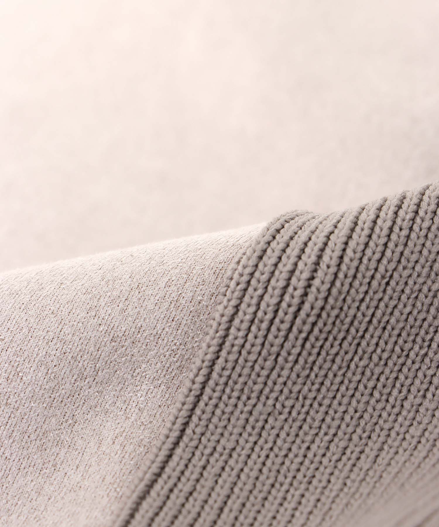 スエードリブワイドプルオーバー