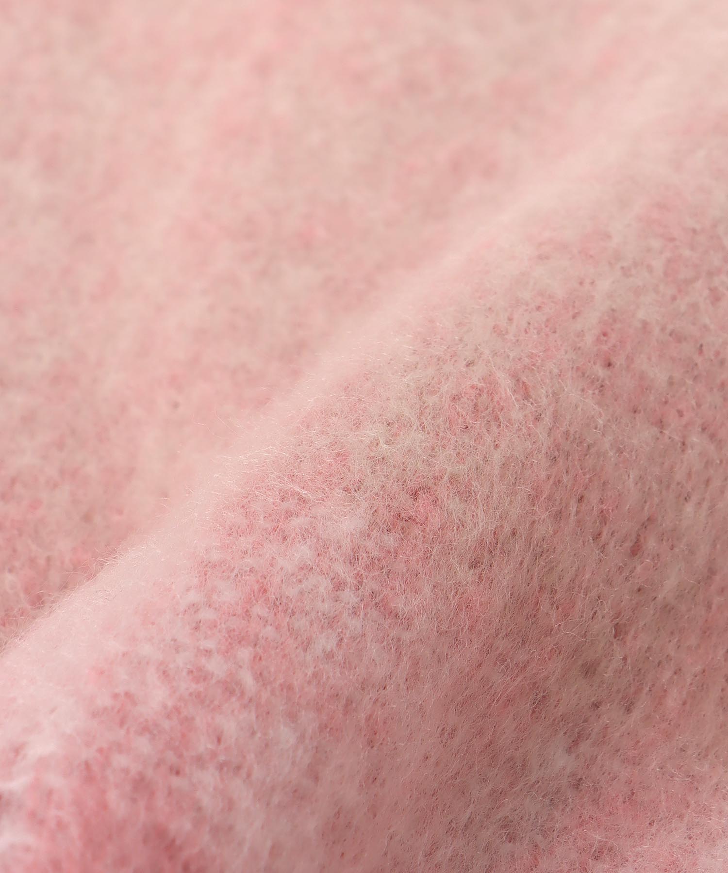 フレーム配色フリンジマフラー