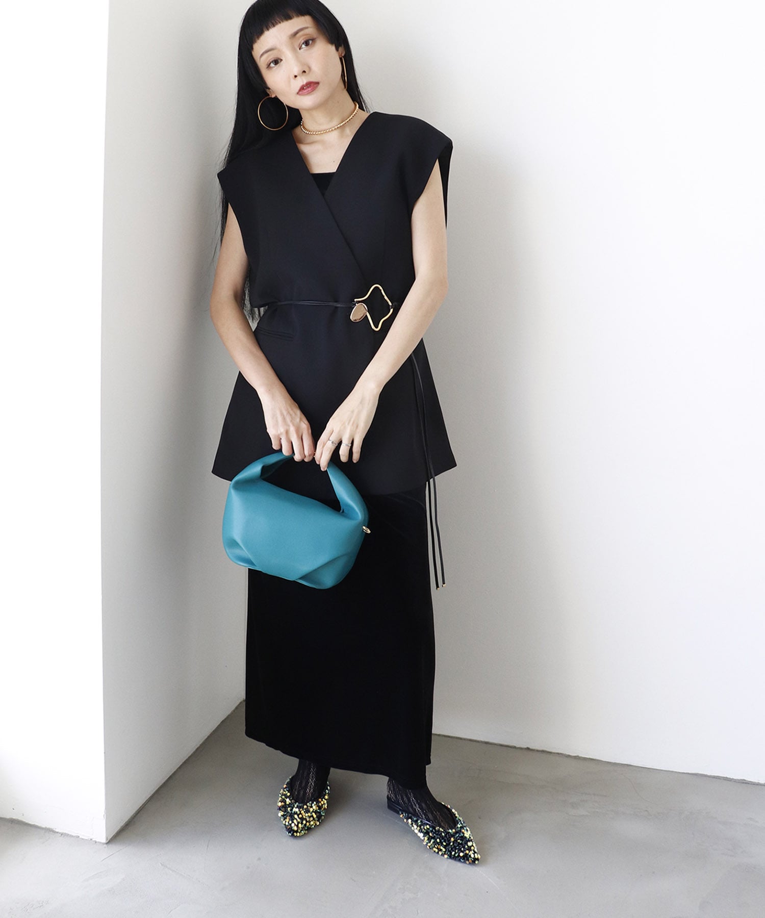 メタルポイントショルダーBAG
