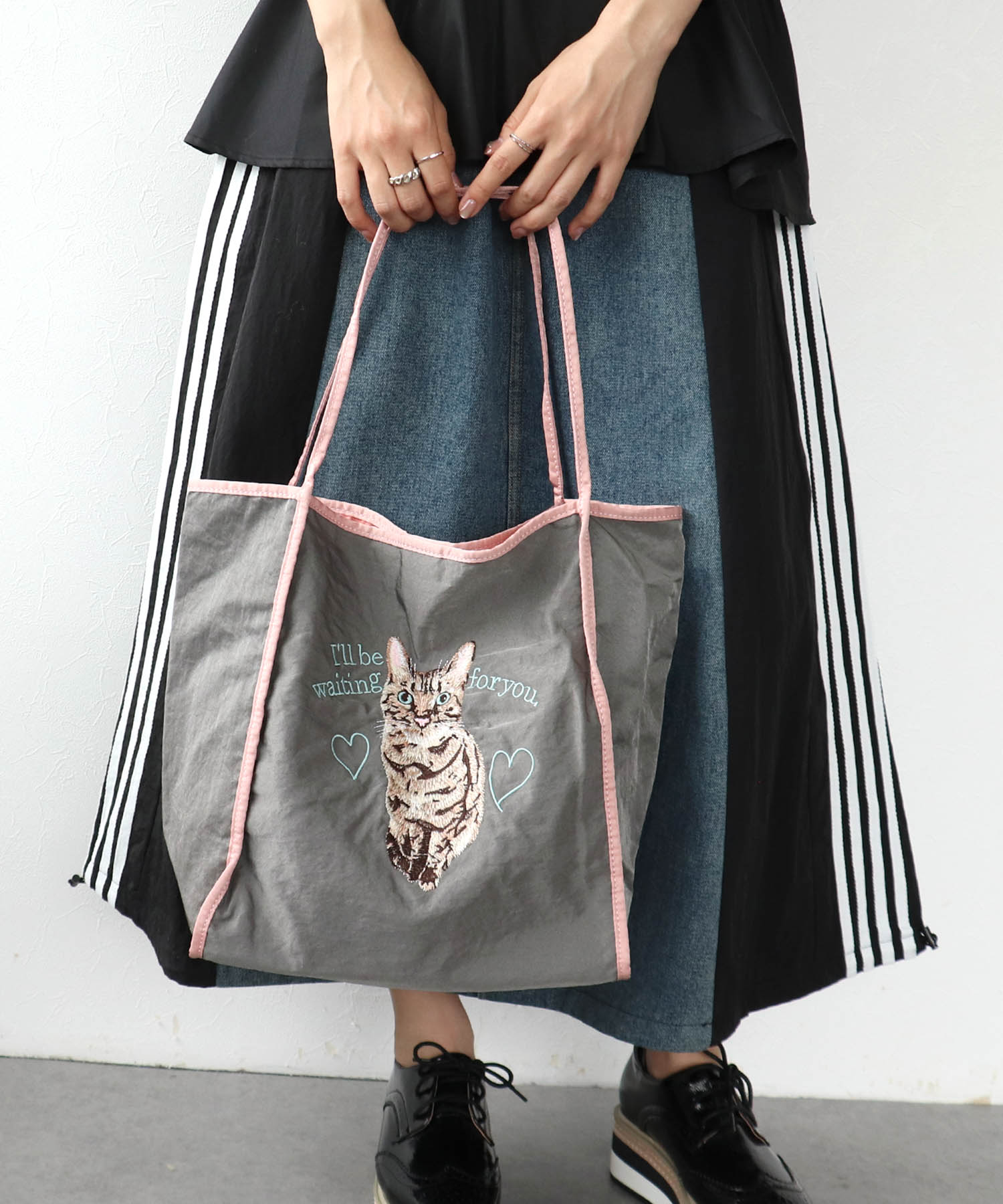 アニマル刺繍トートBAGⅡ