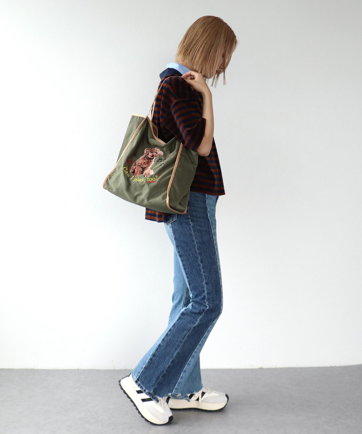 アニマル刺繍トートBAGⅡ