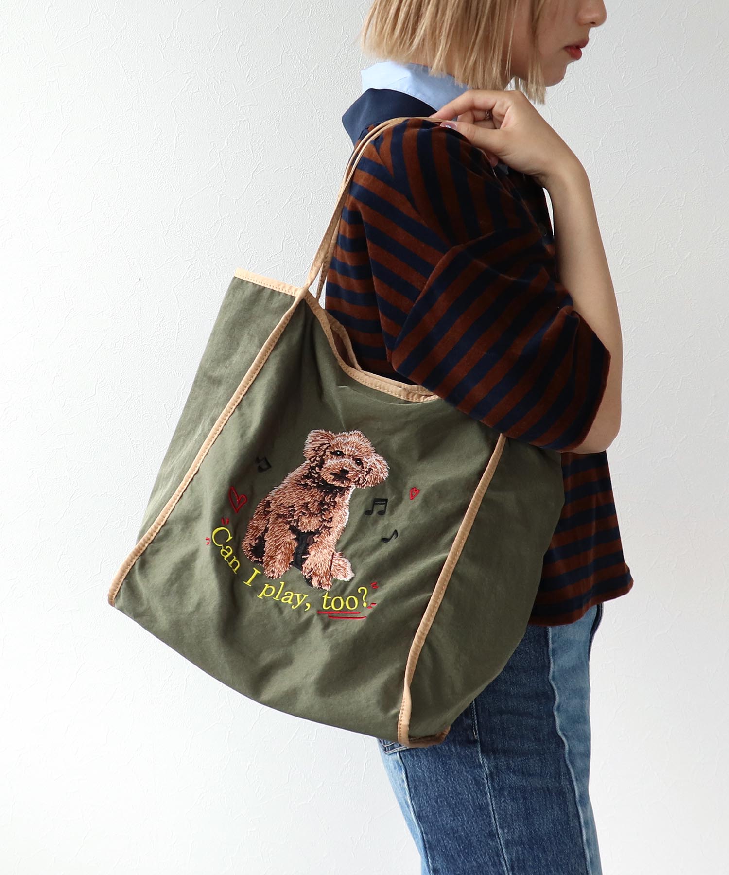 アニマル刺繍トートBAGⅡ