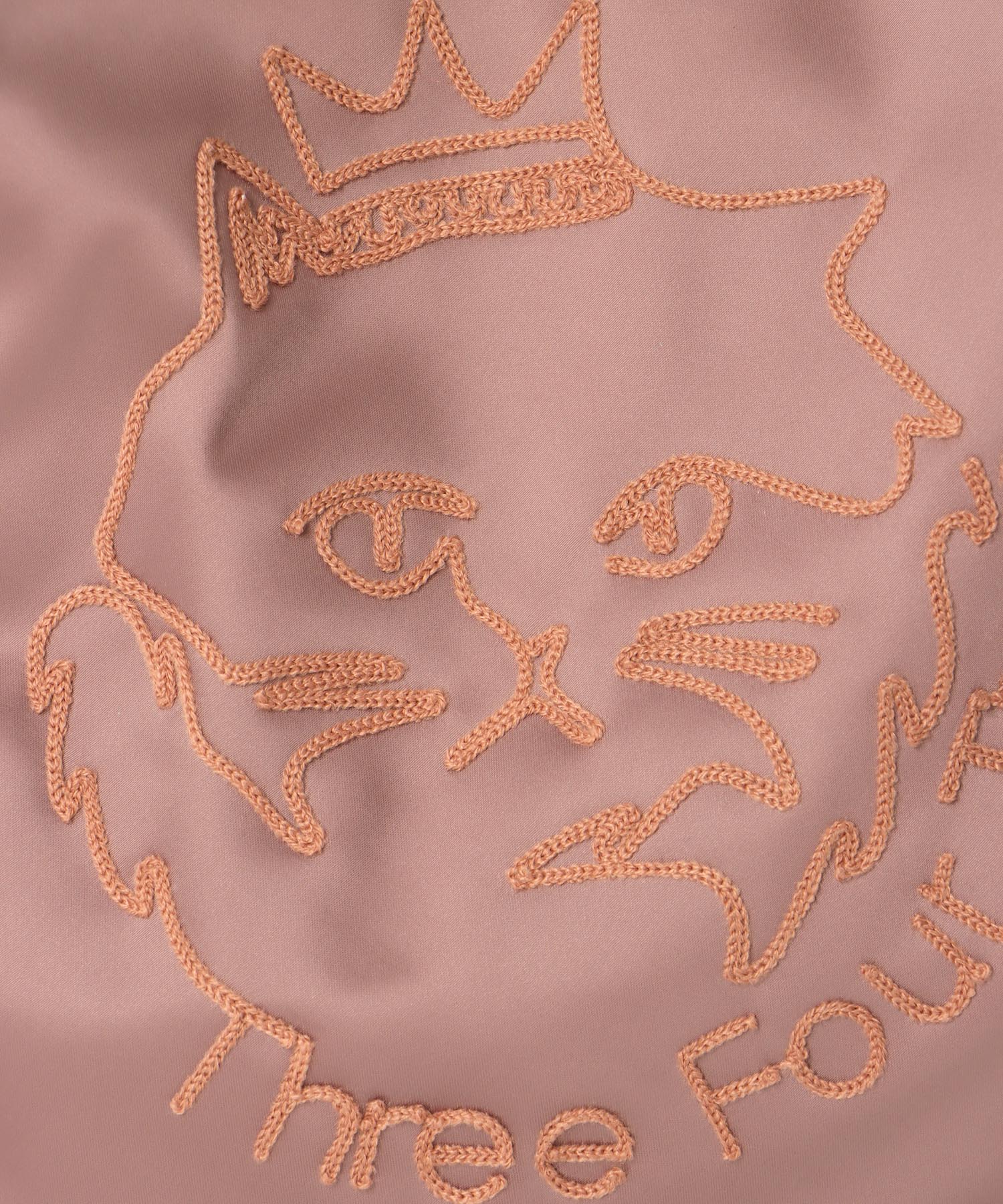 Three Four Time刺繍ナイロントート