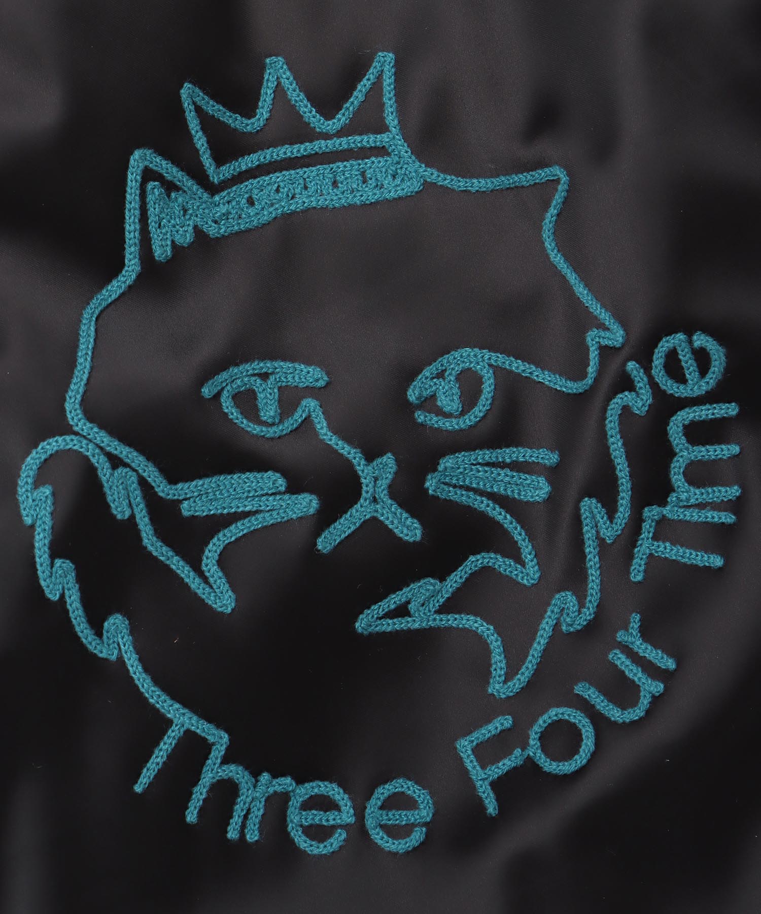 Three Four Time刺繍ナイロントート