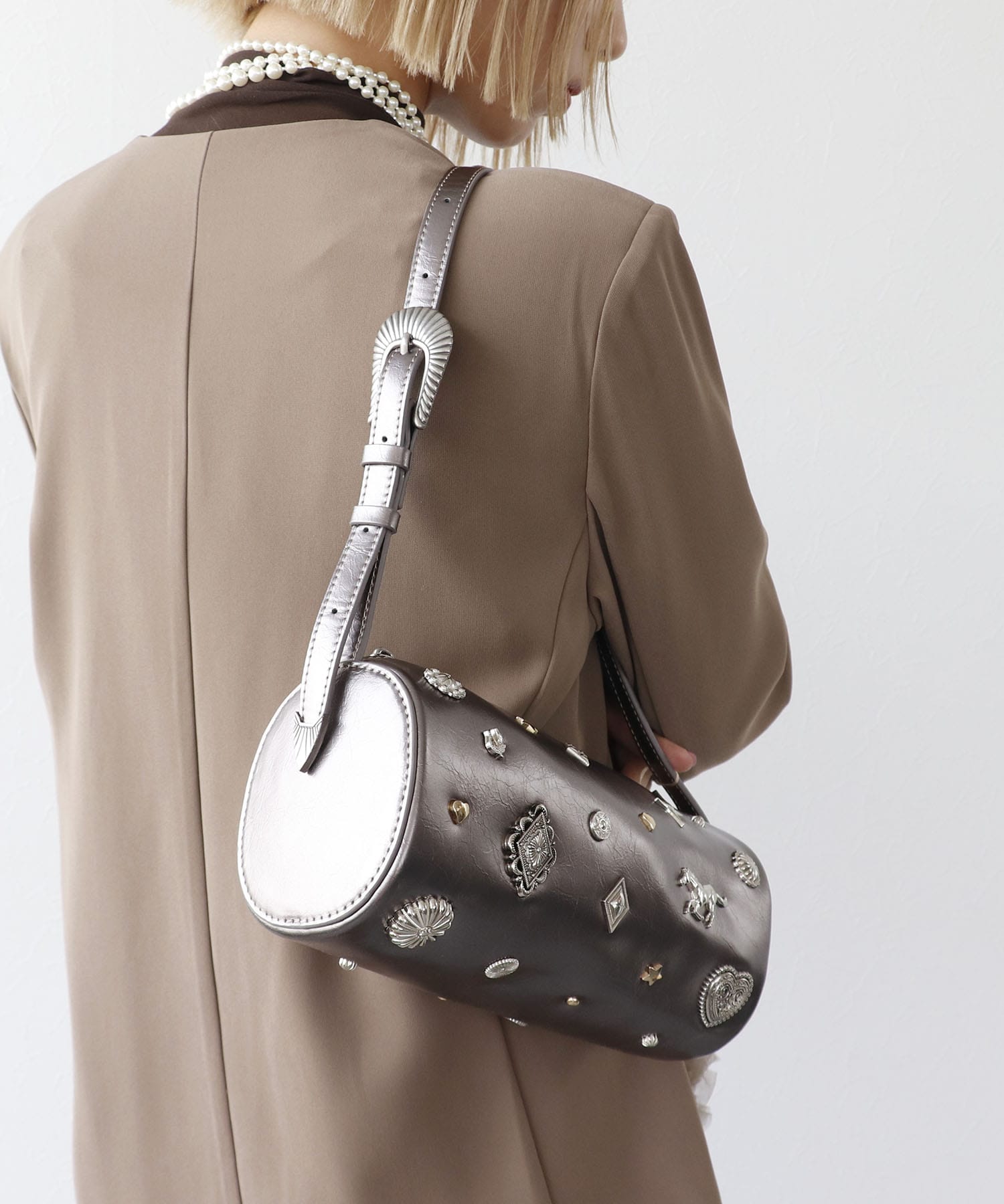 コンチョドラムボストンBAG