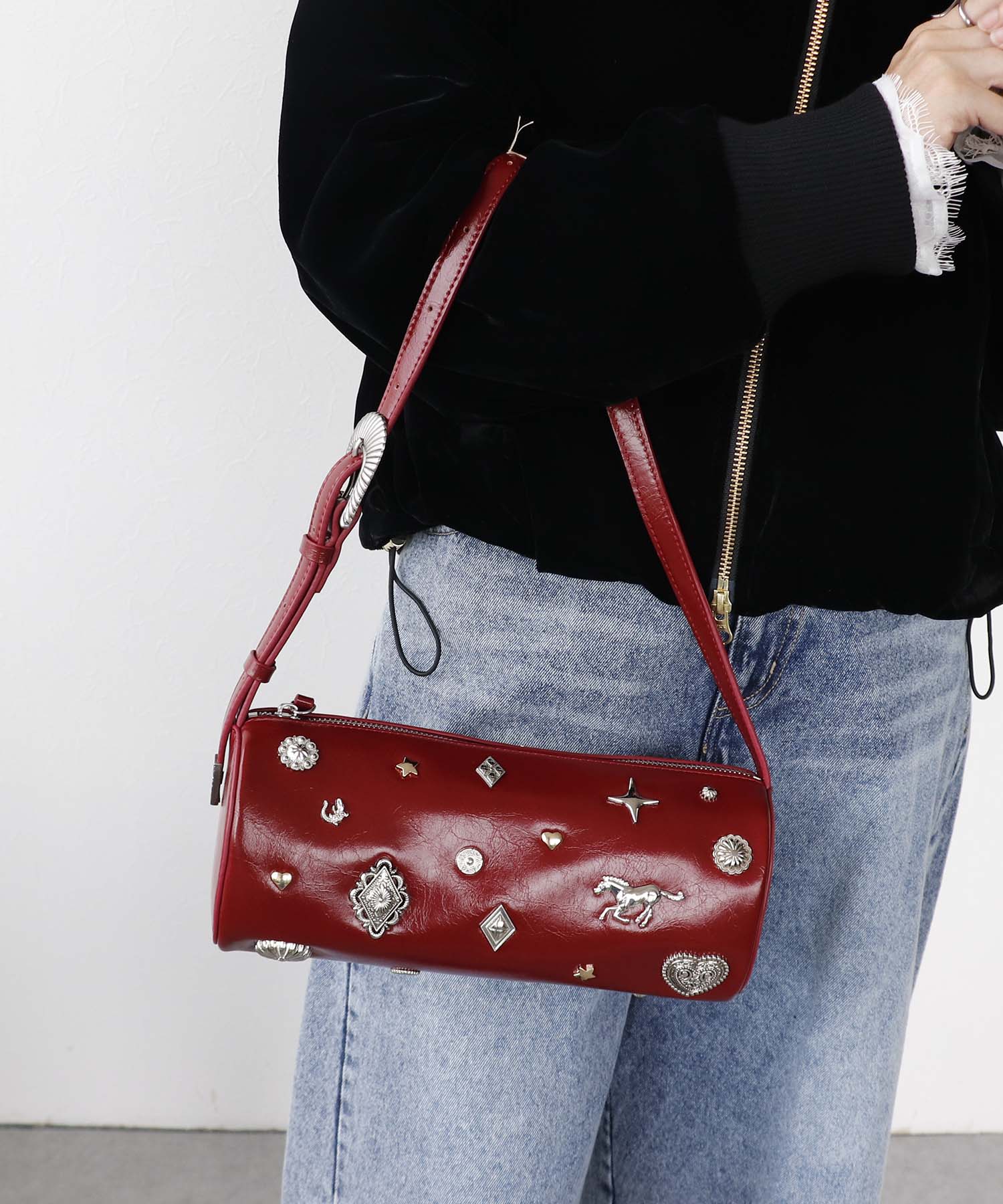 コンチョドラムボストンBAG
