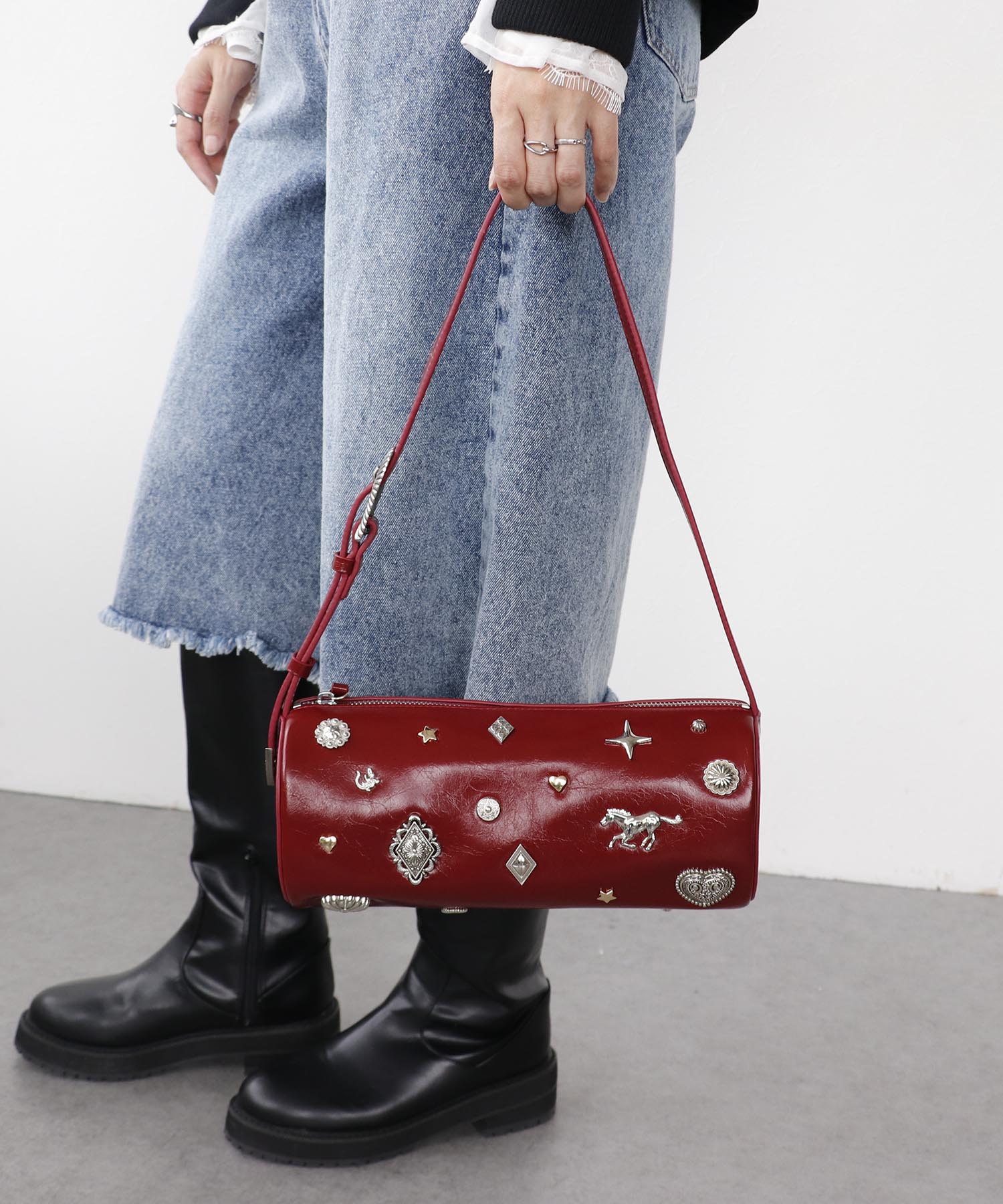 コンチョドラムボストンBAG