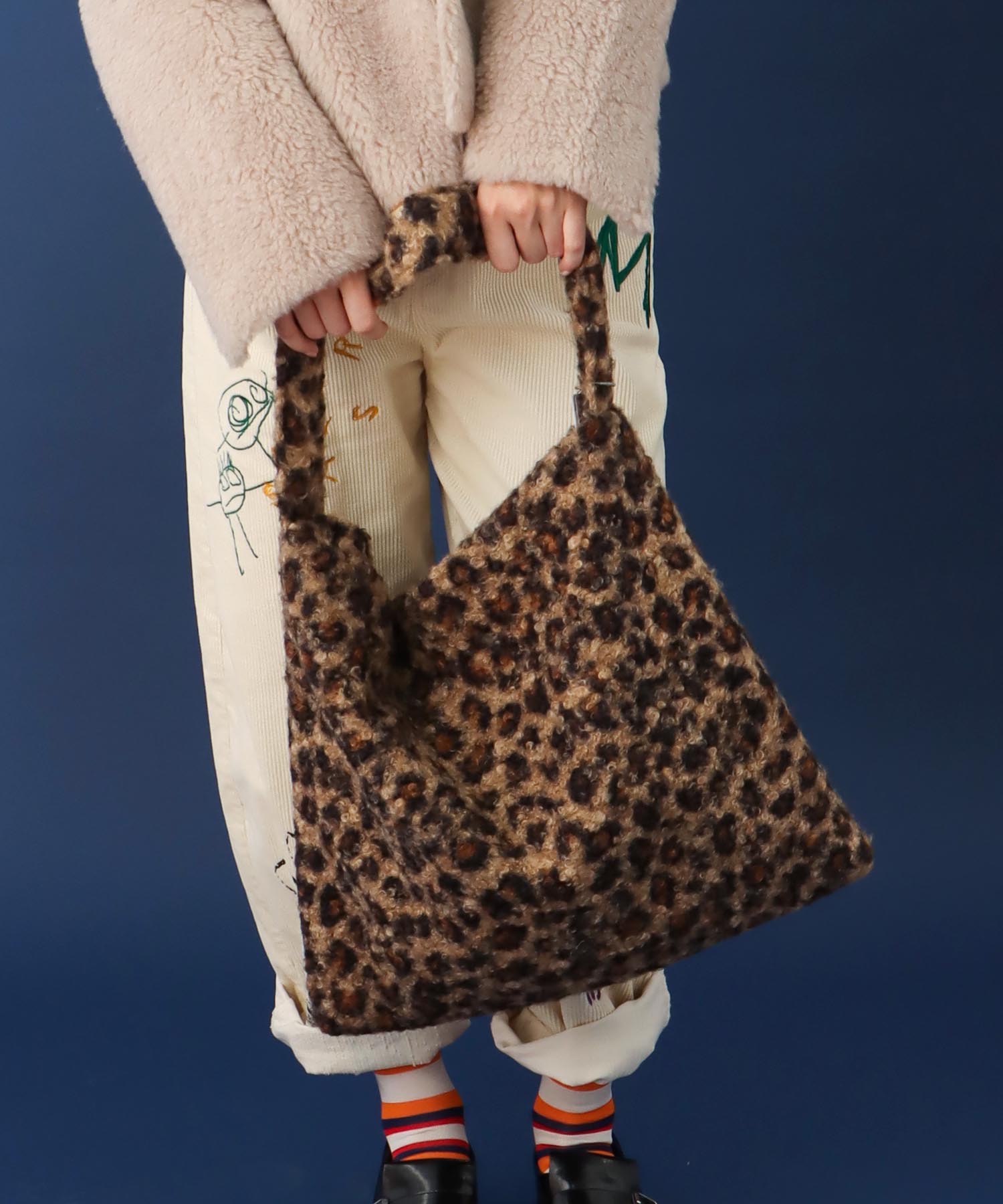 レオパードループツィードワンショルダー