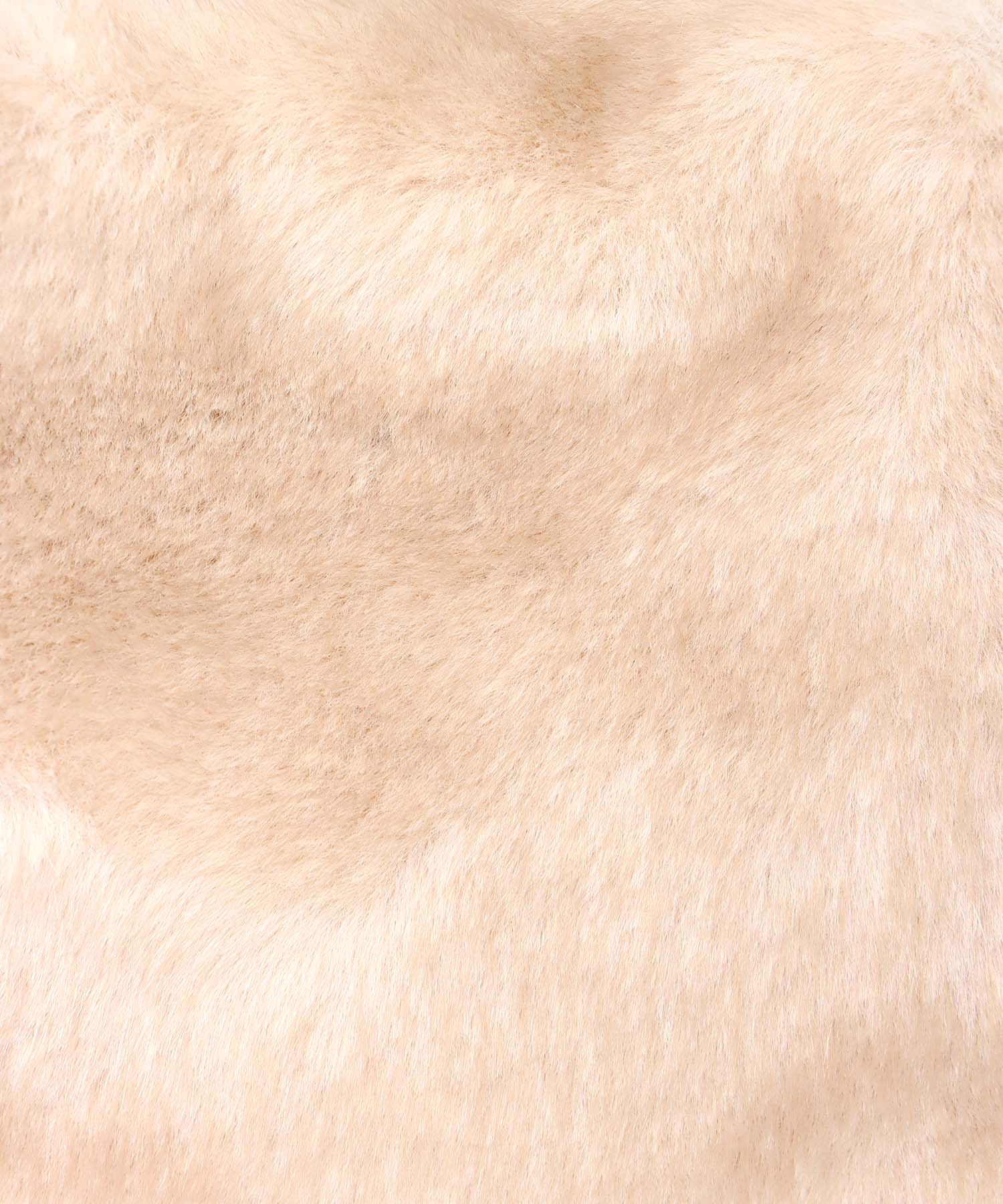 ミンク風エコファー2wayボックストート