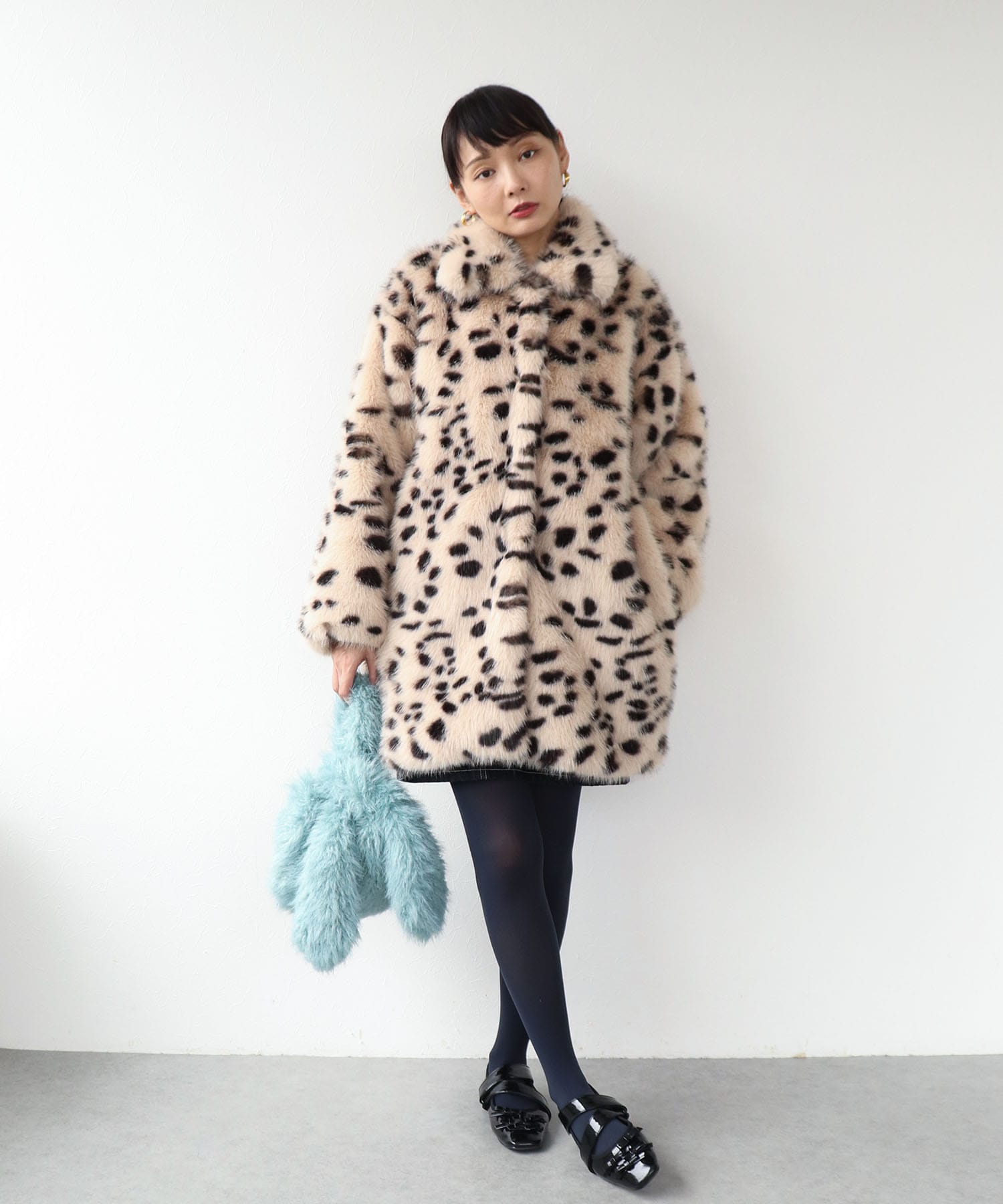 うさ耳シャギーファーBAG