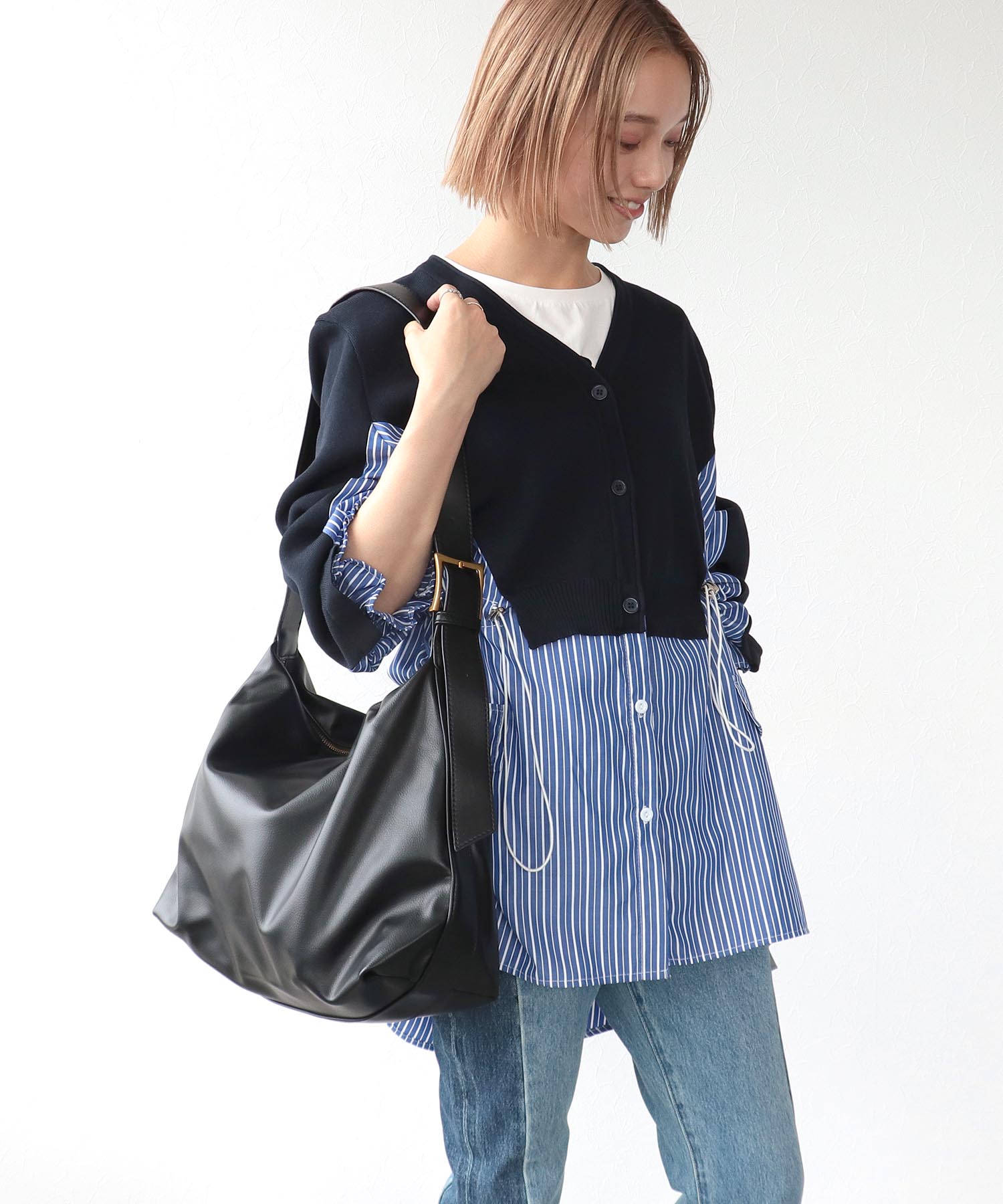 バックル付きBIGショルダー