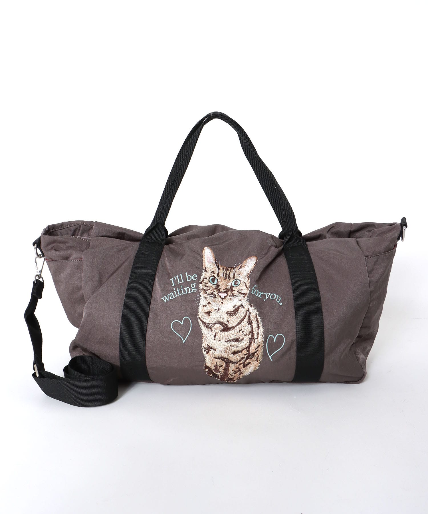 キャリーオン刺繍トラベルボストンBAGⅡ
