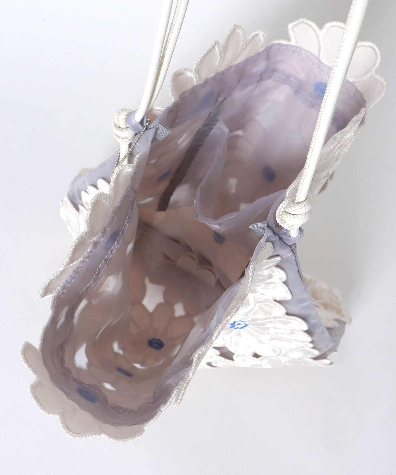 ＜WEB限定＞ベロアフラワートート