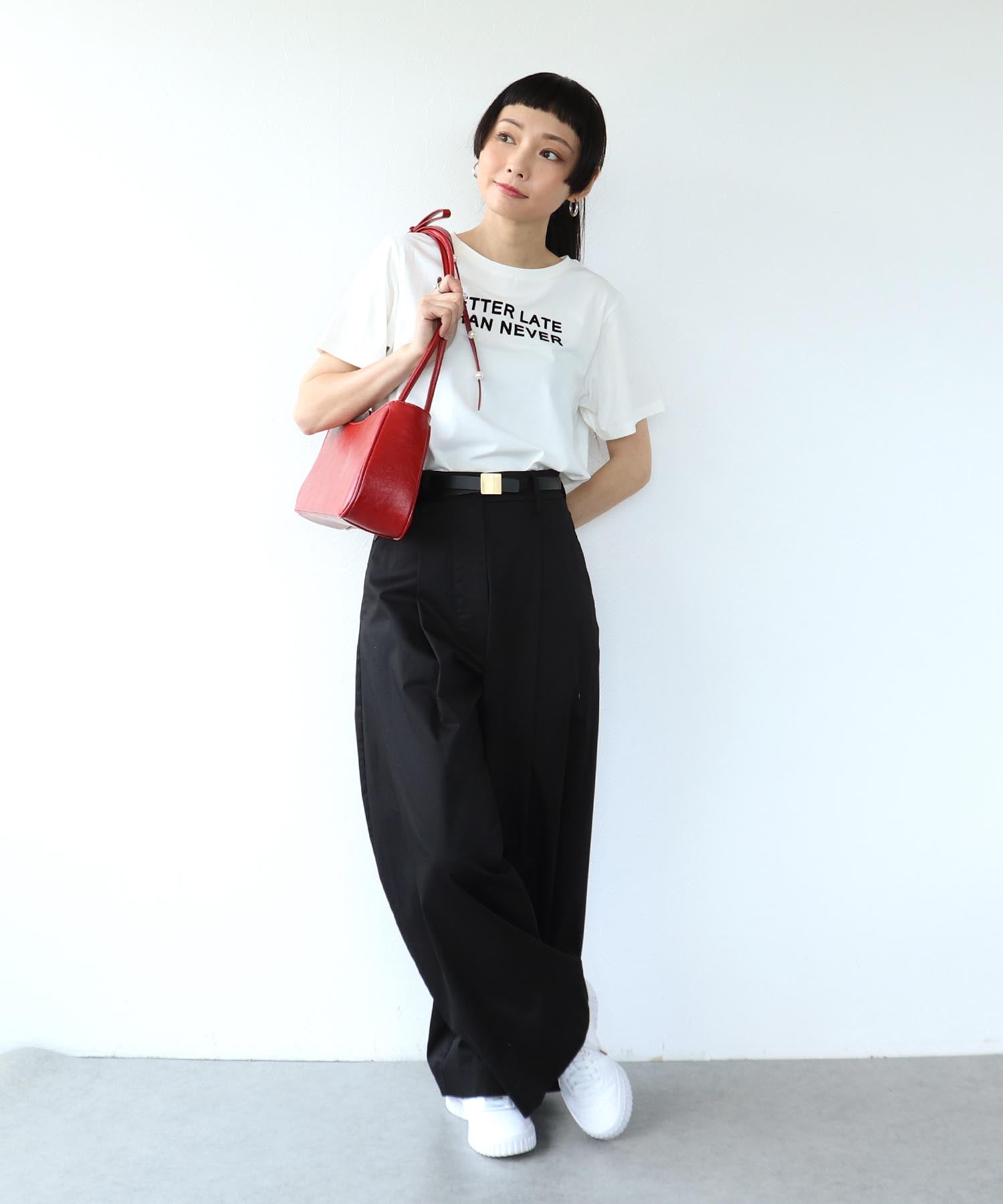 肩リボンエナメルBAG