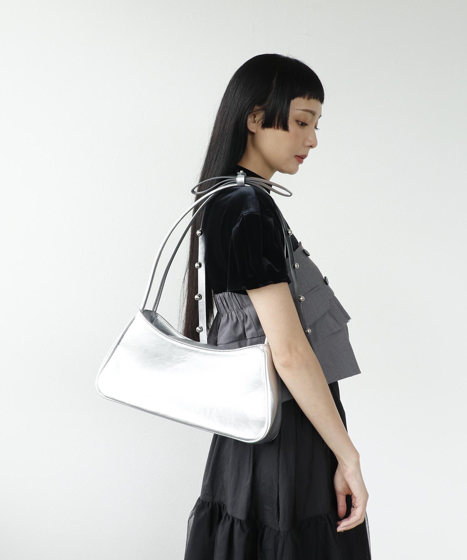 肩リボンエナメルBAG