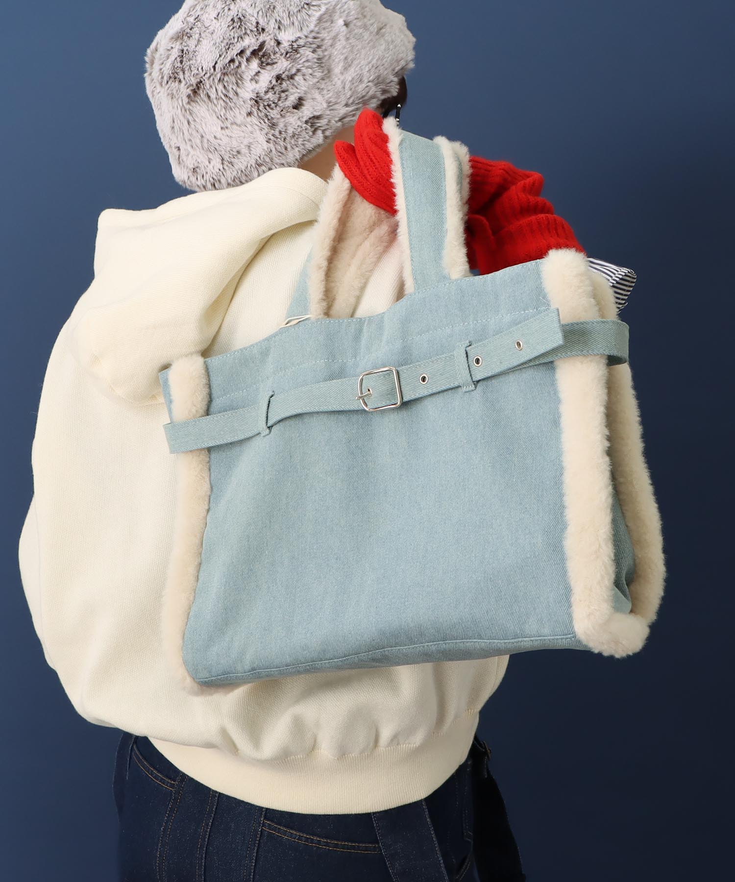 ベルトポイントトート