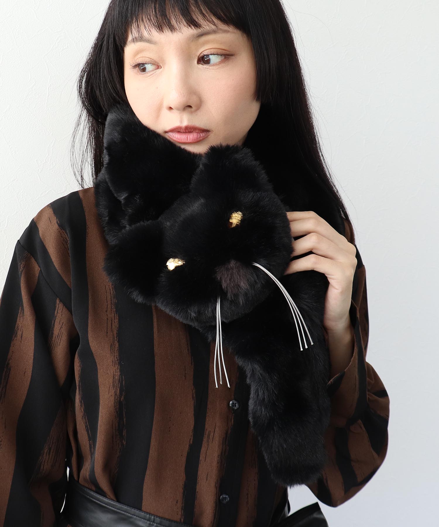 フェイクキャットマフラー